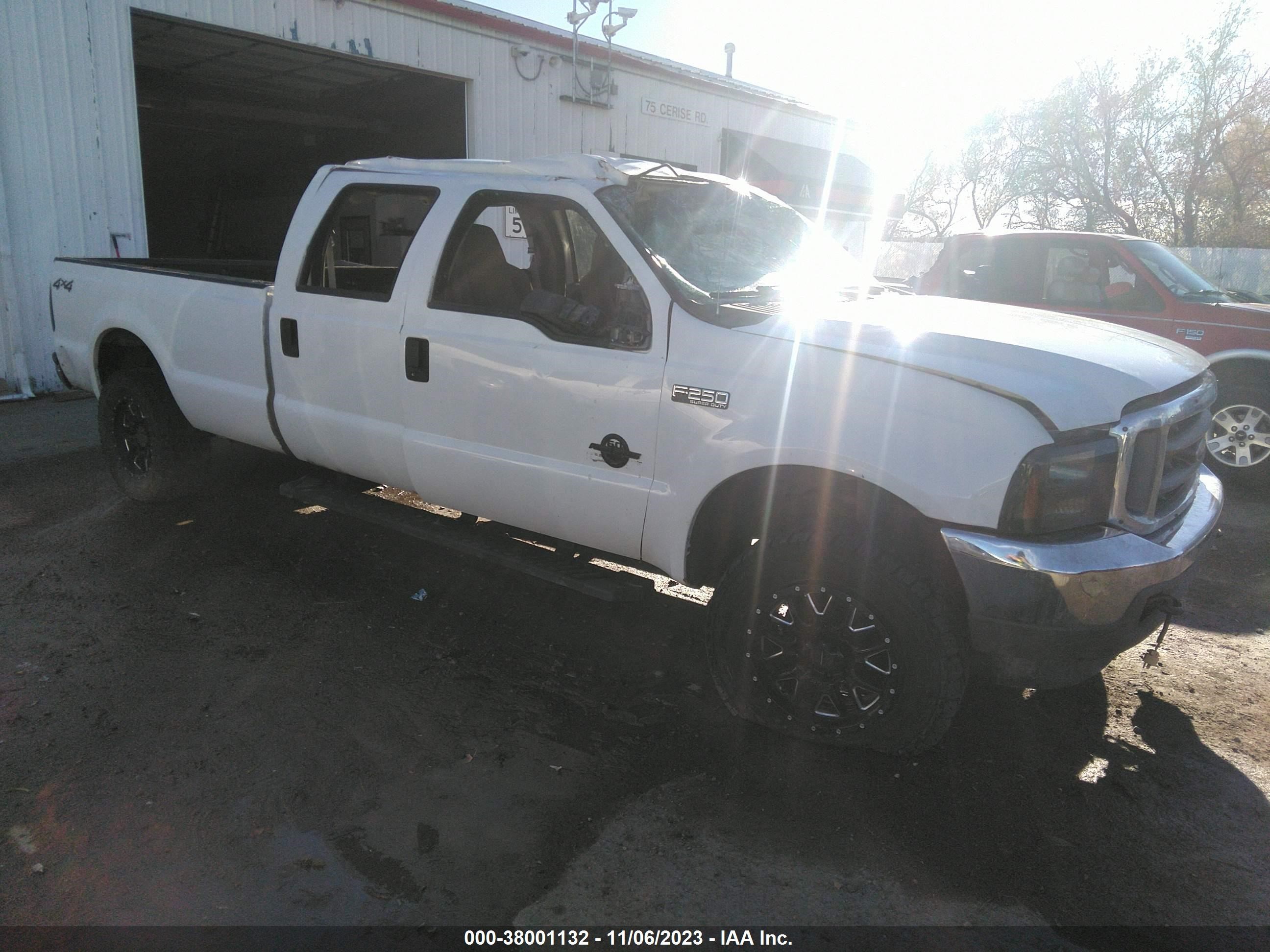 FORD F250 2004 1ftnw21p94ea66793