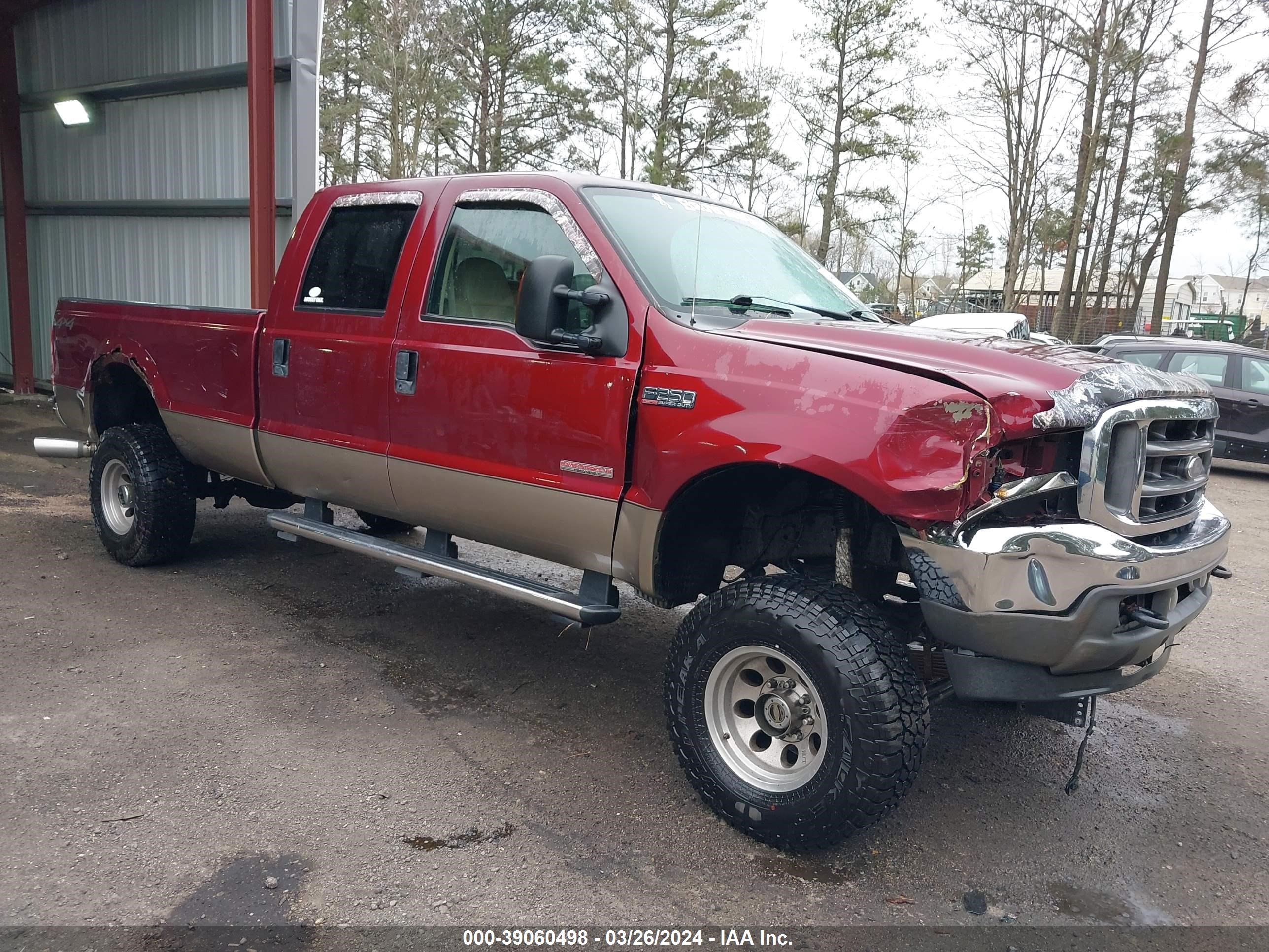 FORD F250 2004 1ftnw21p94eb99201