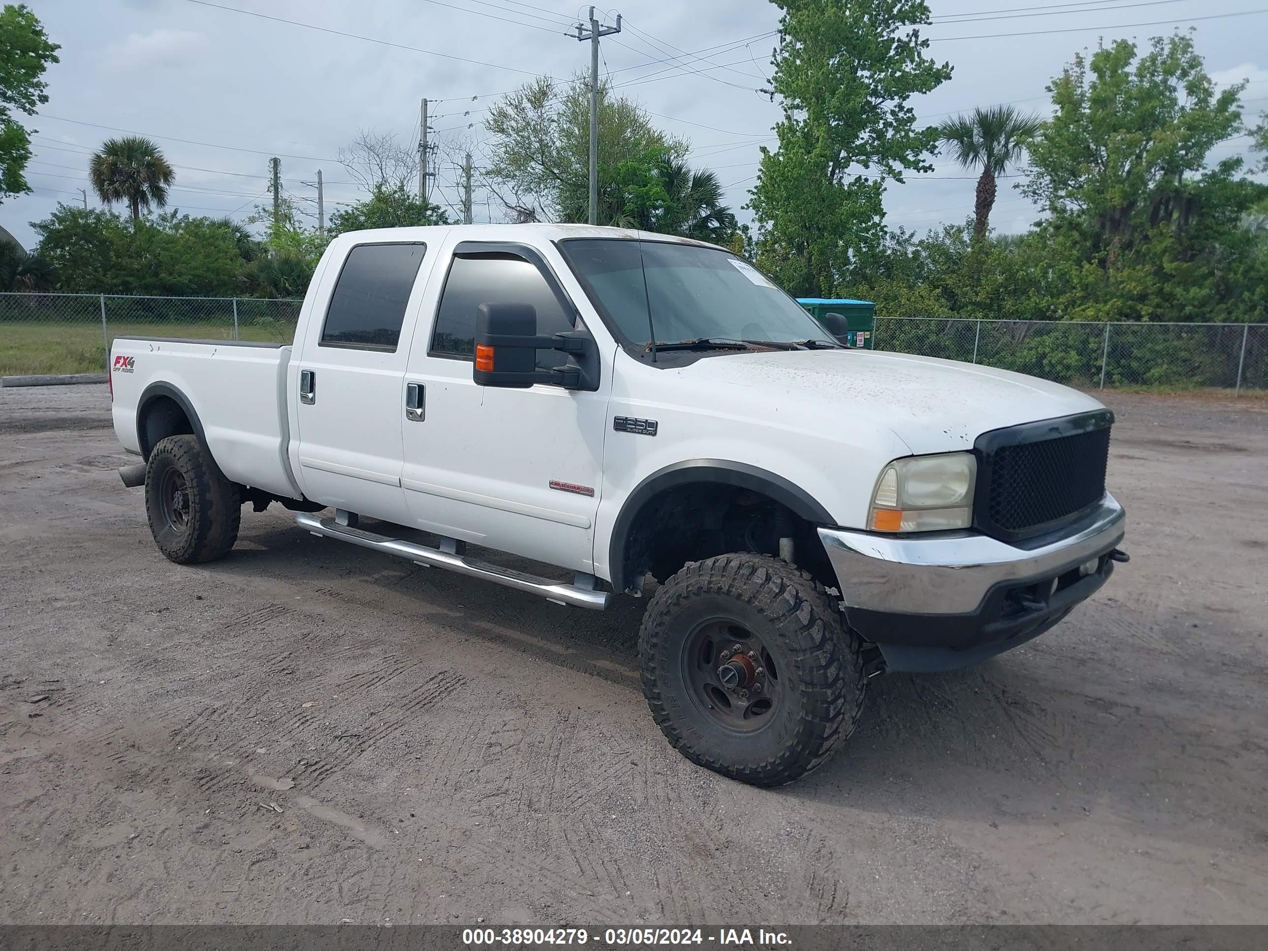 FORD F250 2003 1ftnw21px3ec38733