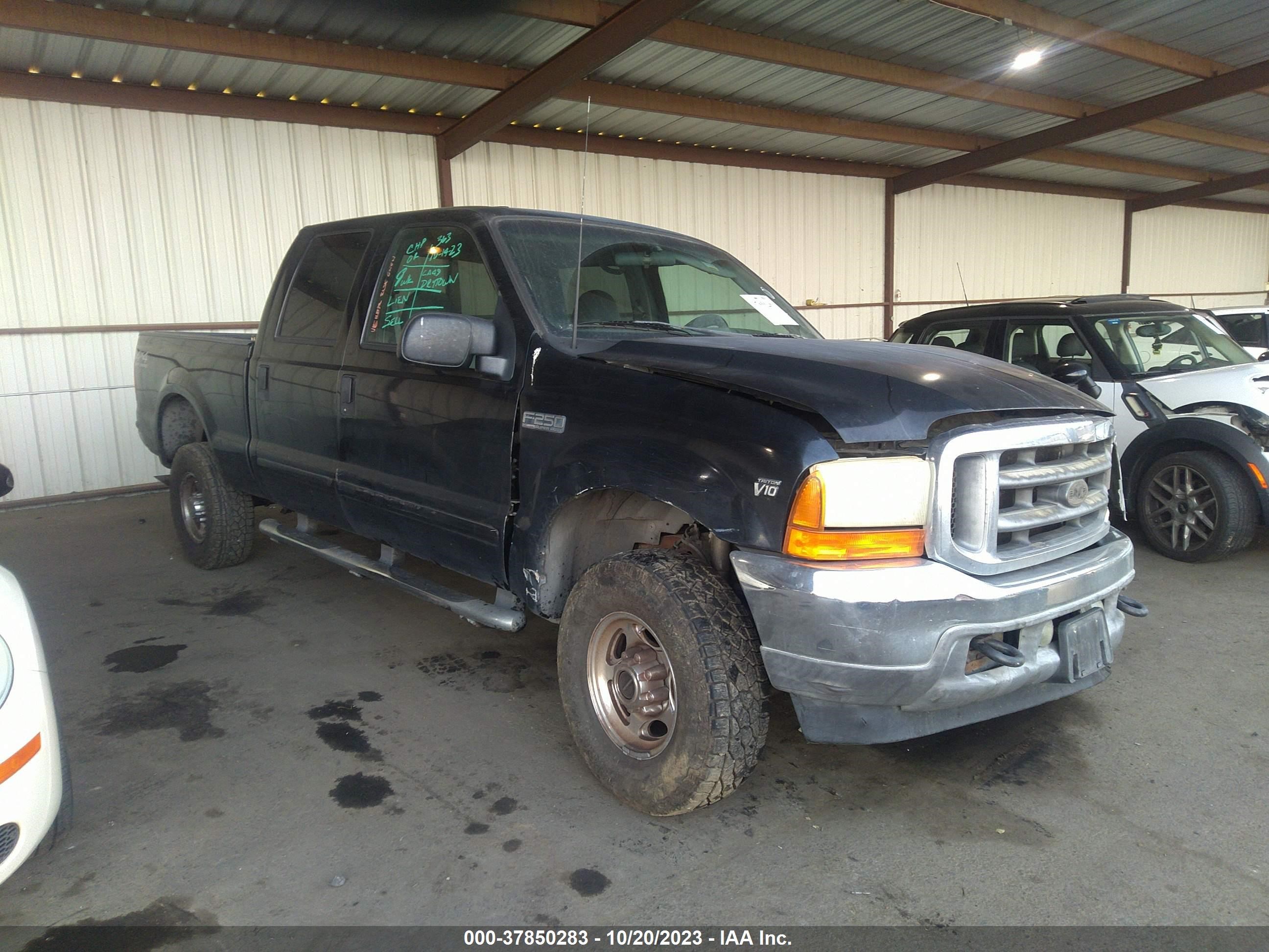 FORD F250 2001 1ftnw21s21ec86325