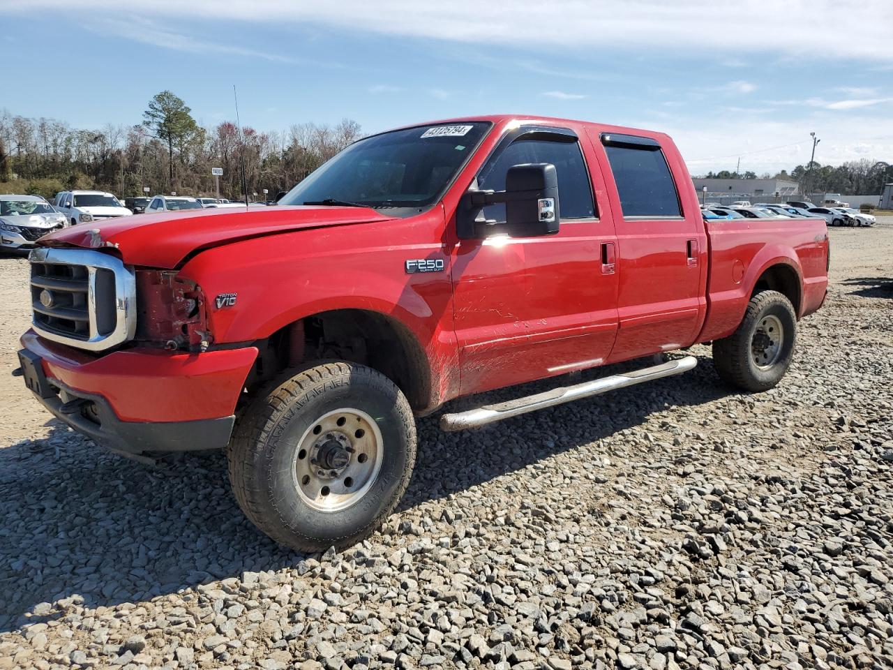 FORD F250 2003 1ftnw21s23ec09599