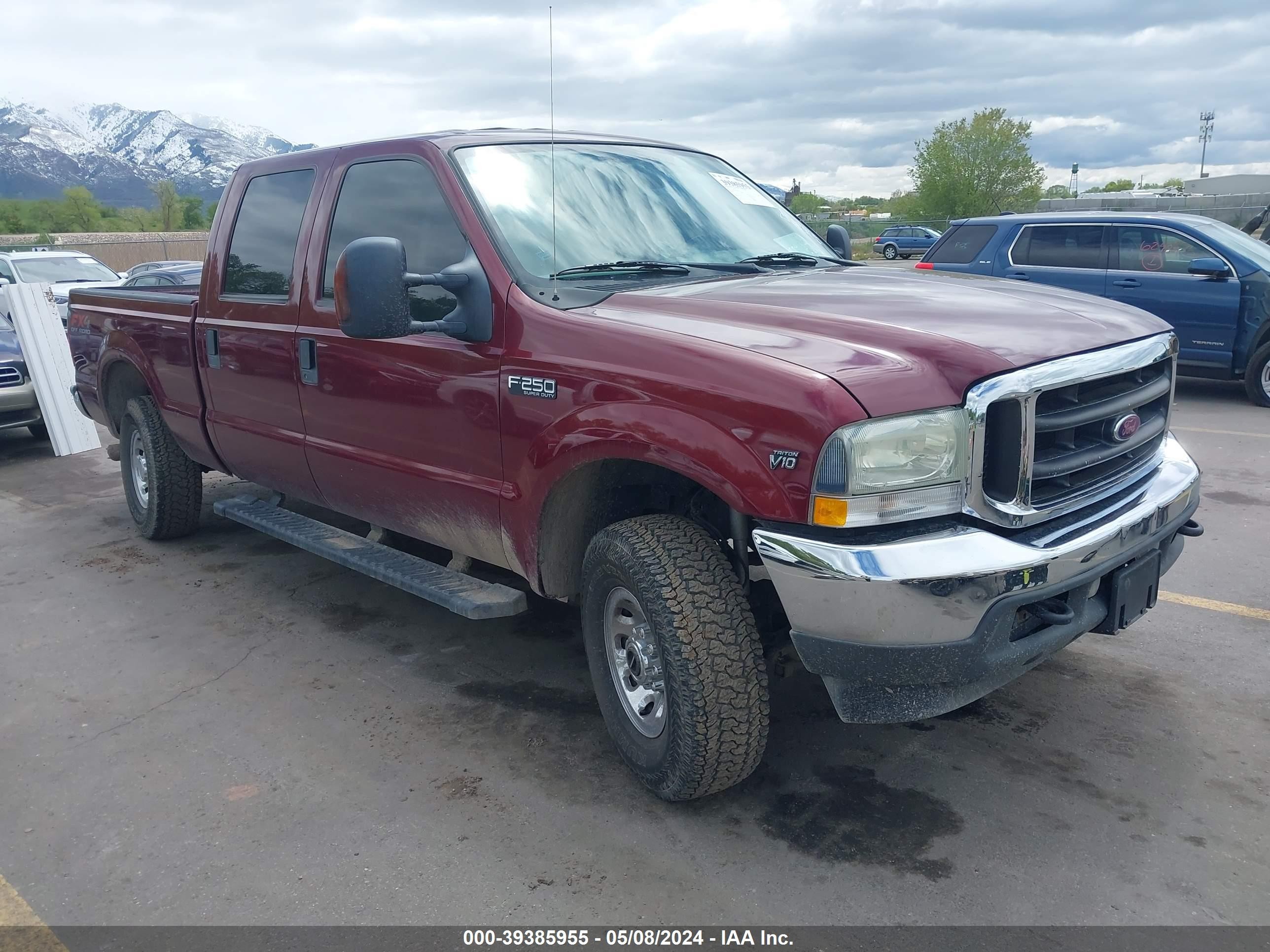 FORD F250 2004 1ftnw21s24ec29319