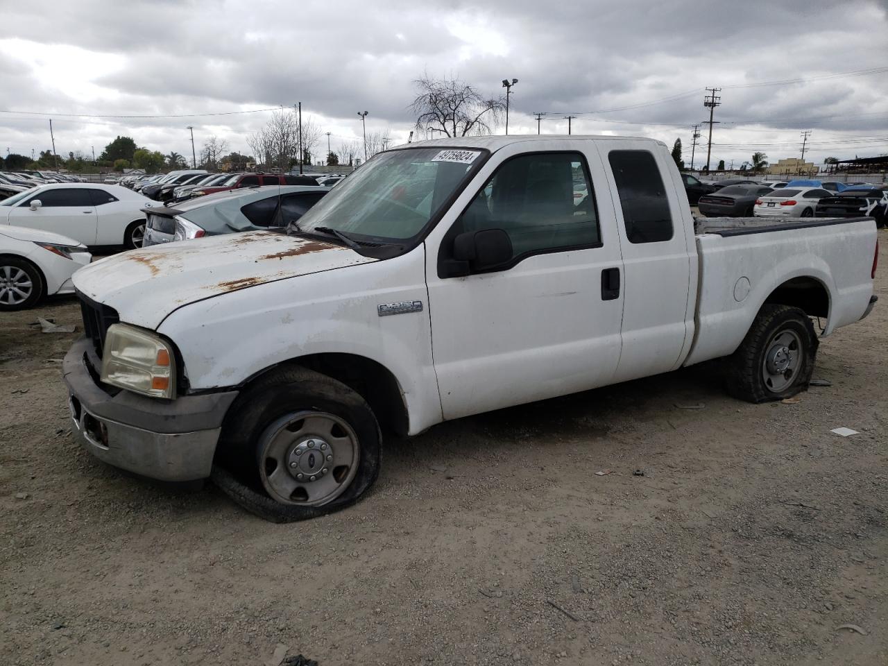 FORD F250 2005 1ftnx20545ea35840