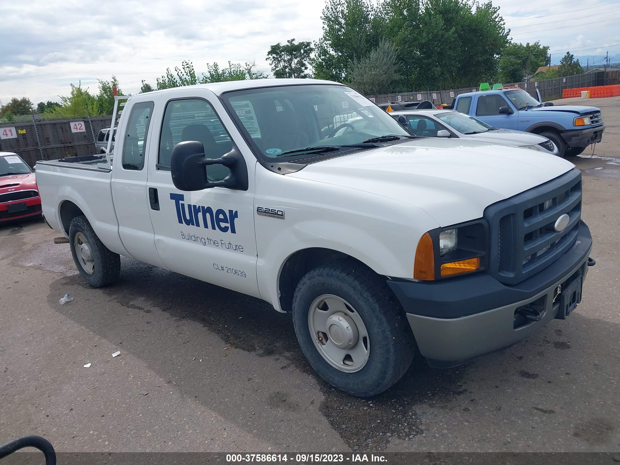 FORD F250 2007 1ftnx20557eb44293