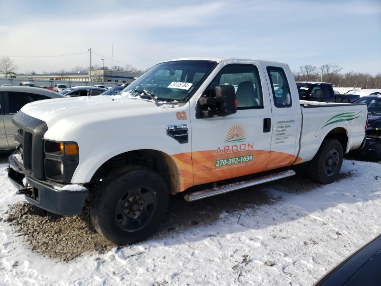 FORD F250 2008 1ftnx20578ec52934