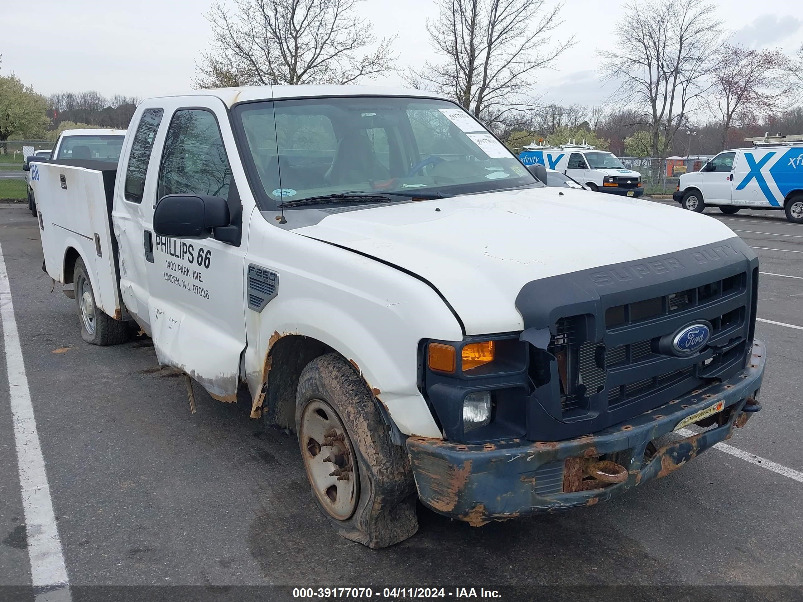 FORD F250 2008 1ftnx205x8ec13738