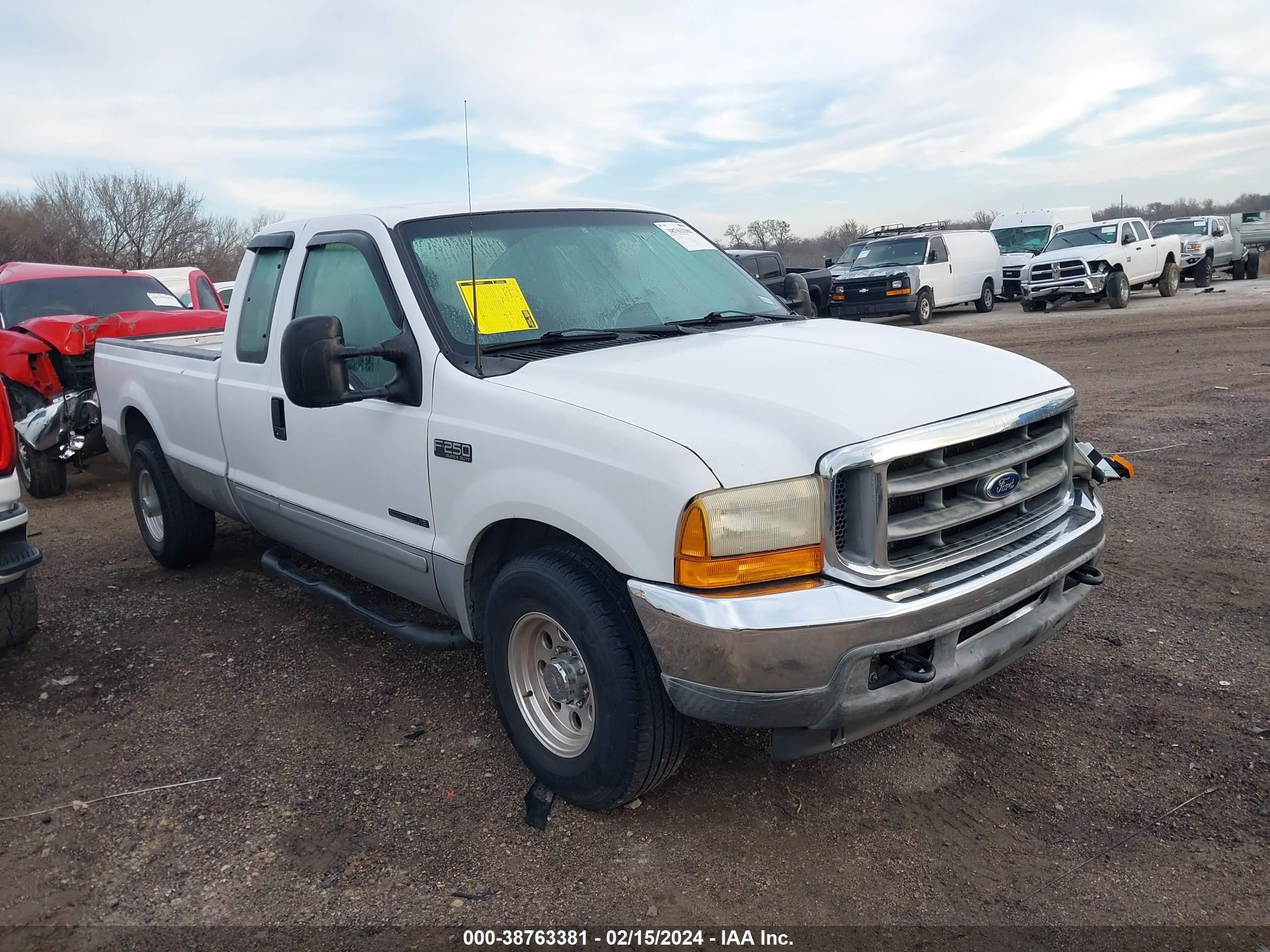 FORD F250 2001 1ftnx20f31ec00196