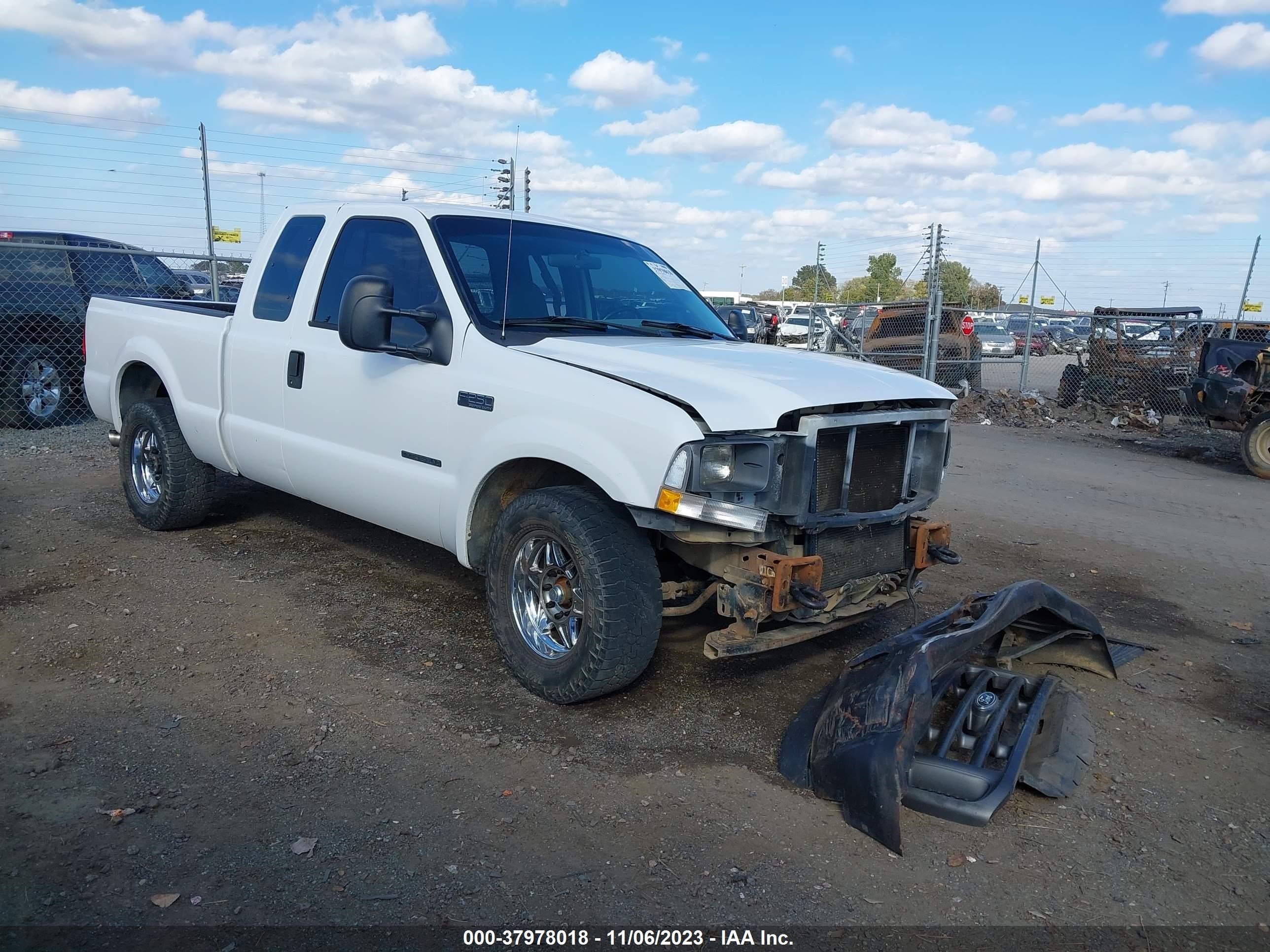 FORD F250 2002 1ftnx20f32ec27741