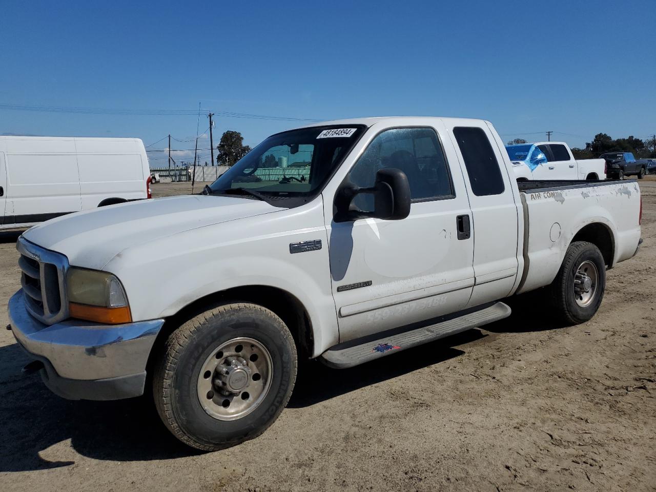 FORD F250 2001 1ftnx20f51ea48115