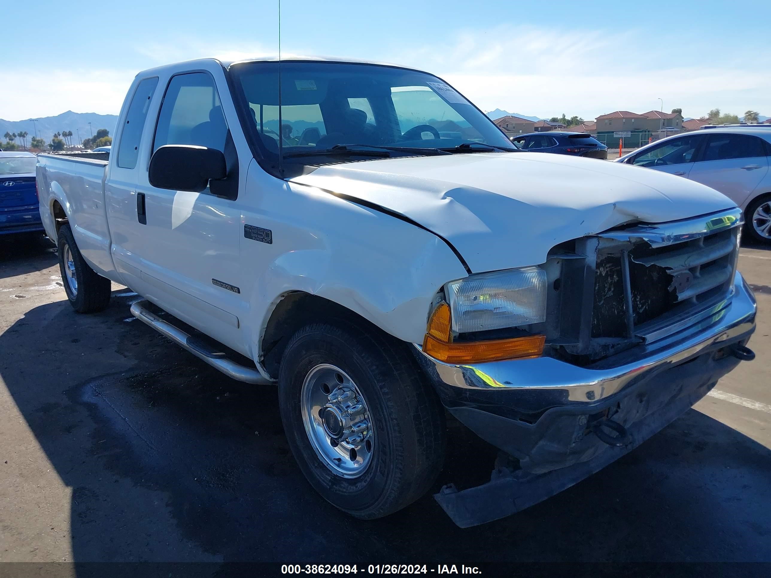 FORD F250 2001 1ftnx20f61eb77352