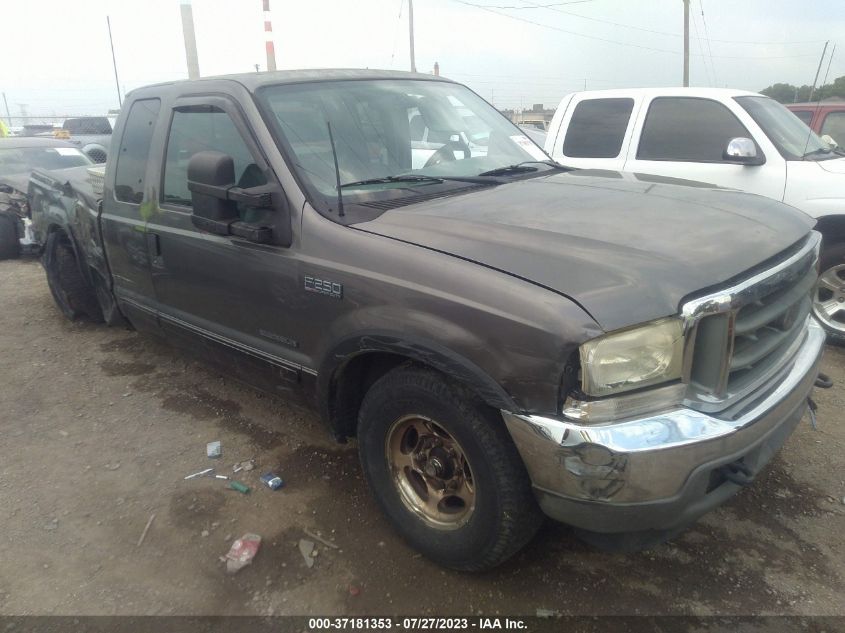 FORD F250 2002 1ftnx20fx2ea35006