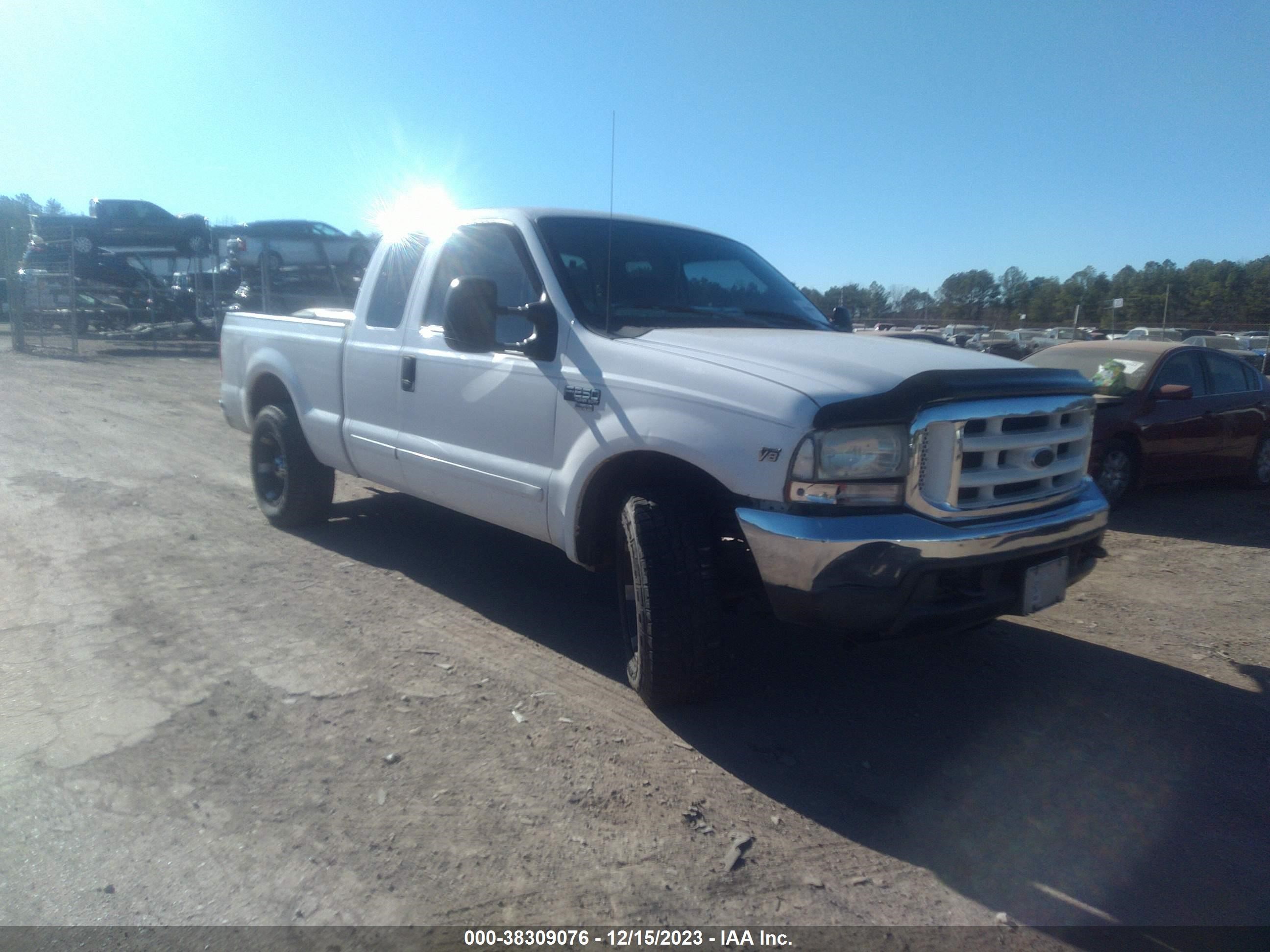 FORD F250 2001 1ftnx20l11ed09715