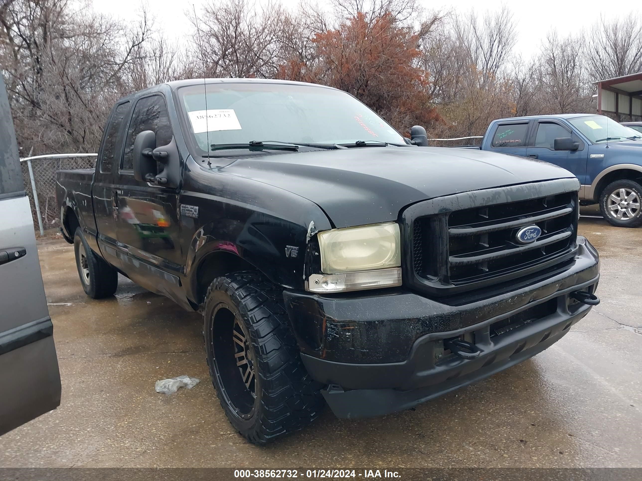 FORD F250 2002 1ftnx20l82ed34077