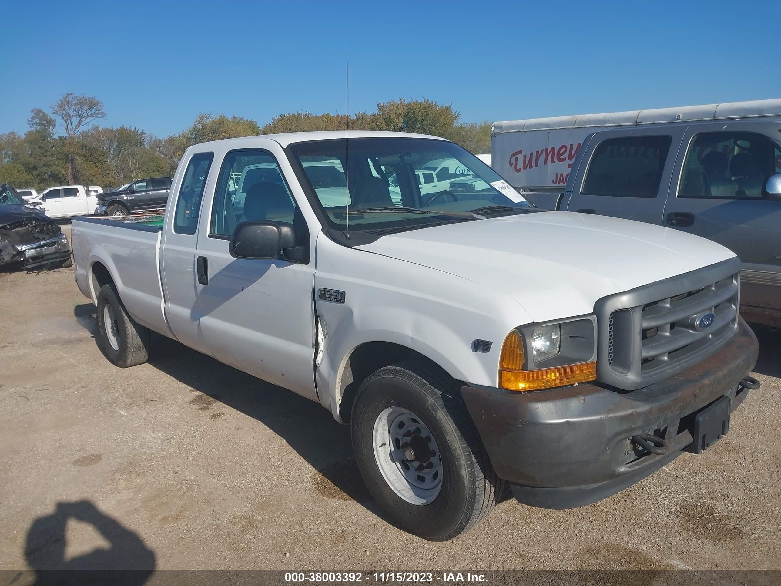 FORD F250 2001 1ftnx20l91ed50559