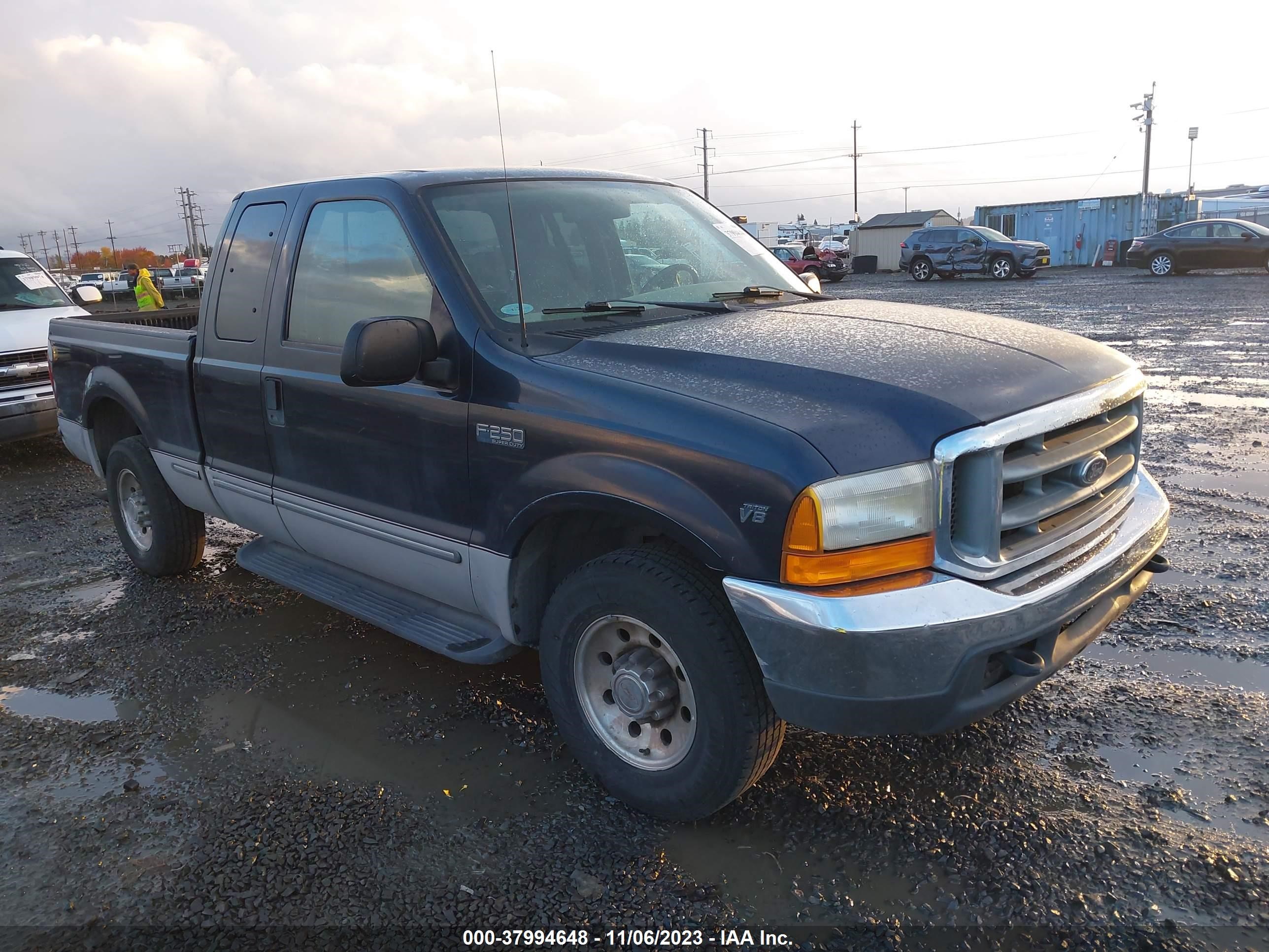 FORD F250 1999 1ftnx20l9xed09860