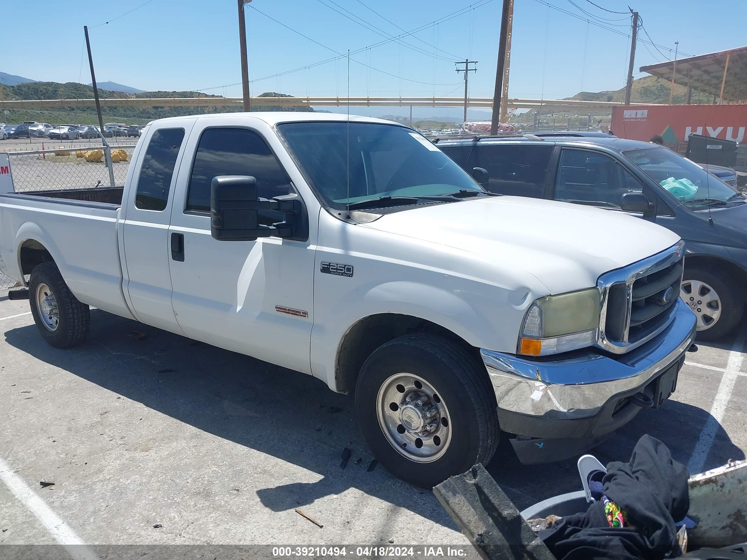 FORD F250 2004 1ftnx20p34eb26792