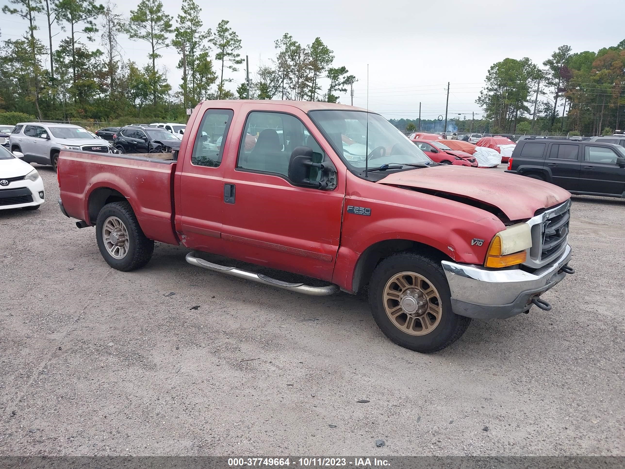 FORD F250 2001 1ftnx20s31ea23730