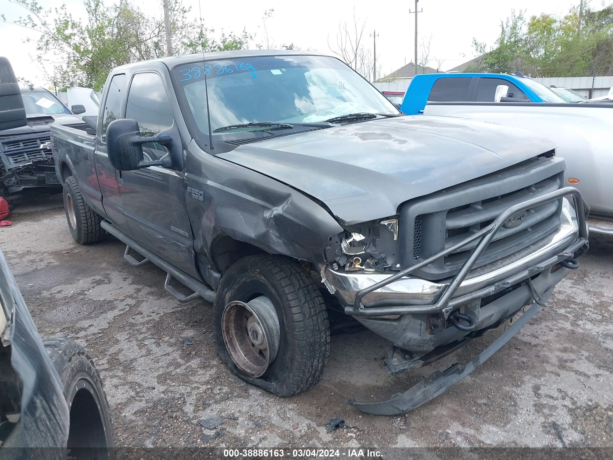 FORD F250 2002 1ftnx21f02eb04350