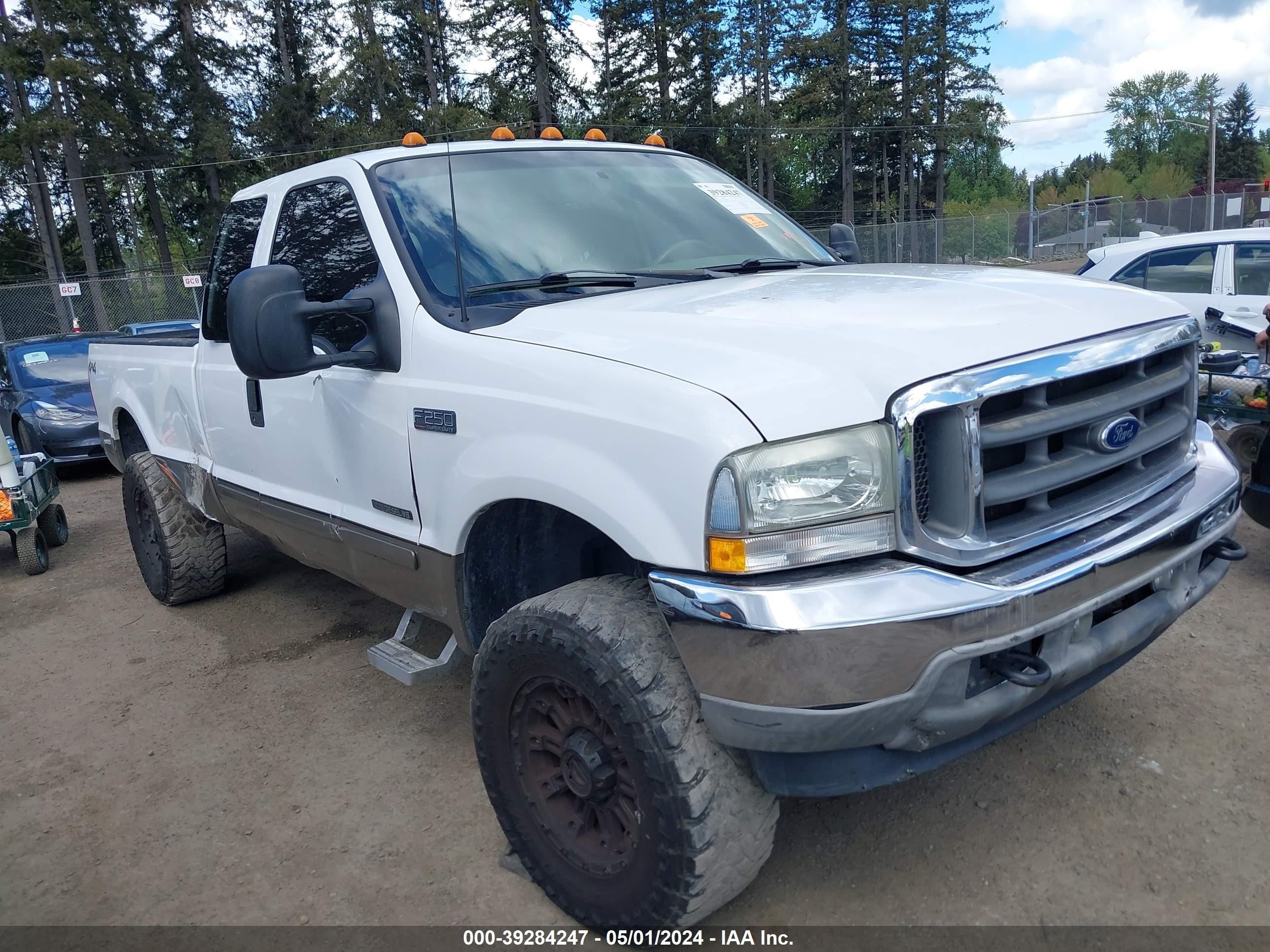 FORD F250 2002 1ftnx21f02ed06685