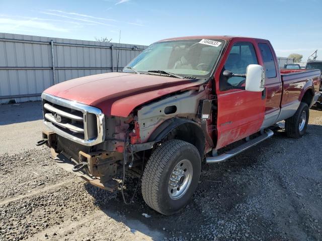 FORD F250 2002 1ftnx21f12ec77777