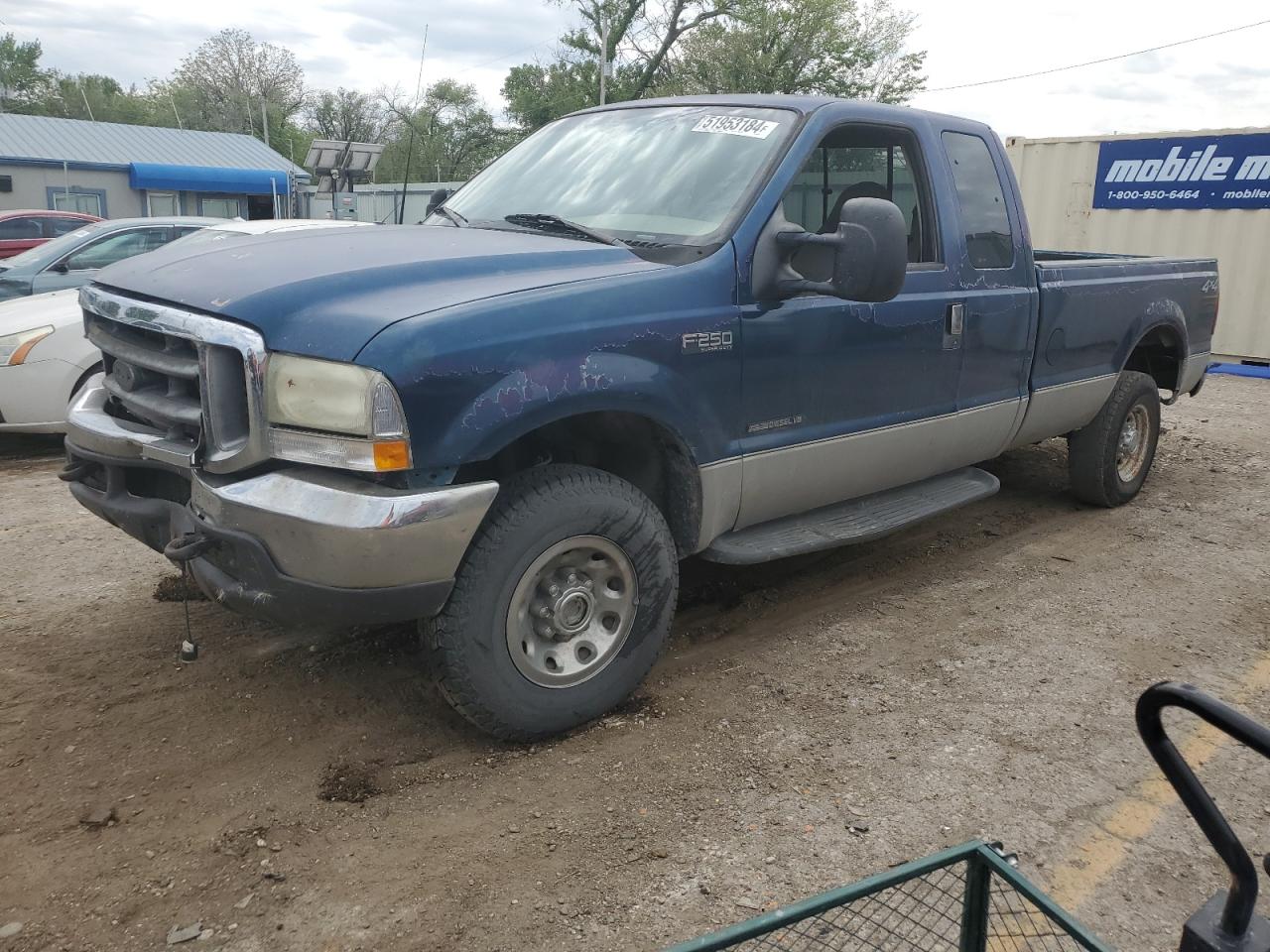 FORD F250 2000 1ftnx21f1yea63106