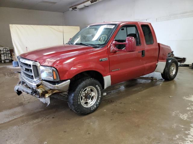 FORD F250 SUPER 2002 1ftnx21f32ea34200