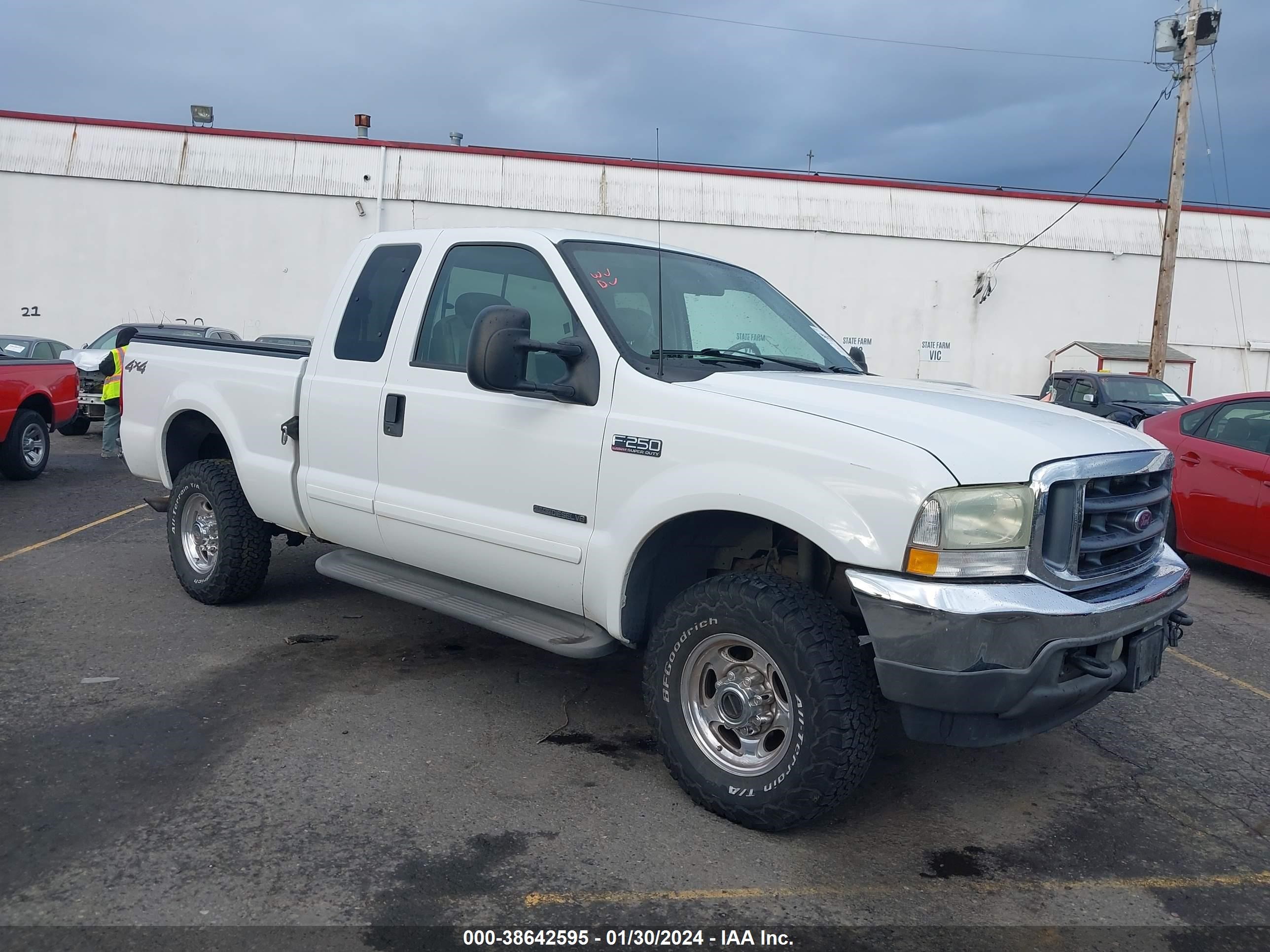 FORD F250 2002 1ftnx21f32ed06440