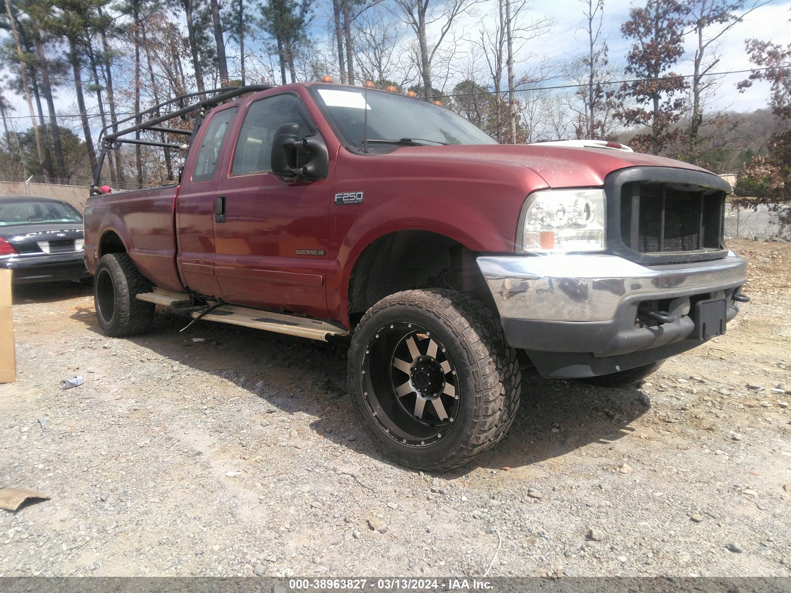 FORD F250 2001 1ftnx21f41ec82115