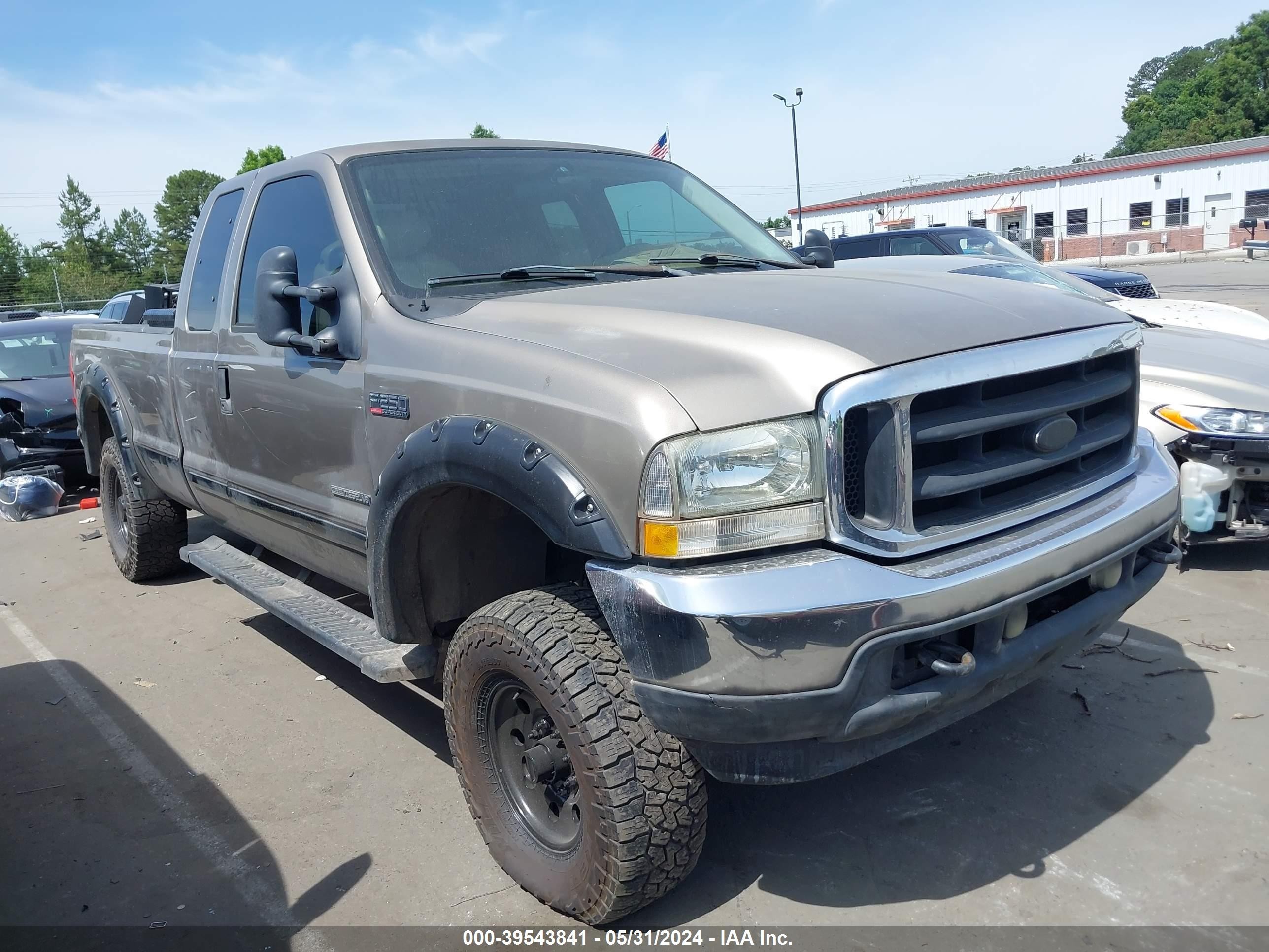 FORD F250 2002 1ftnx21f42ec72573