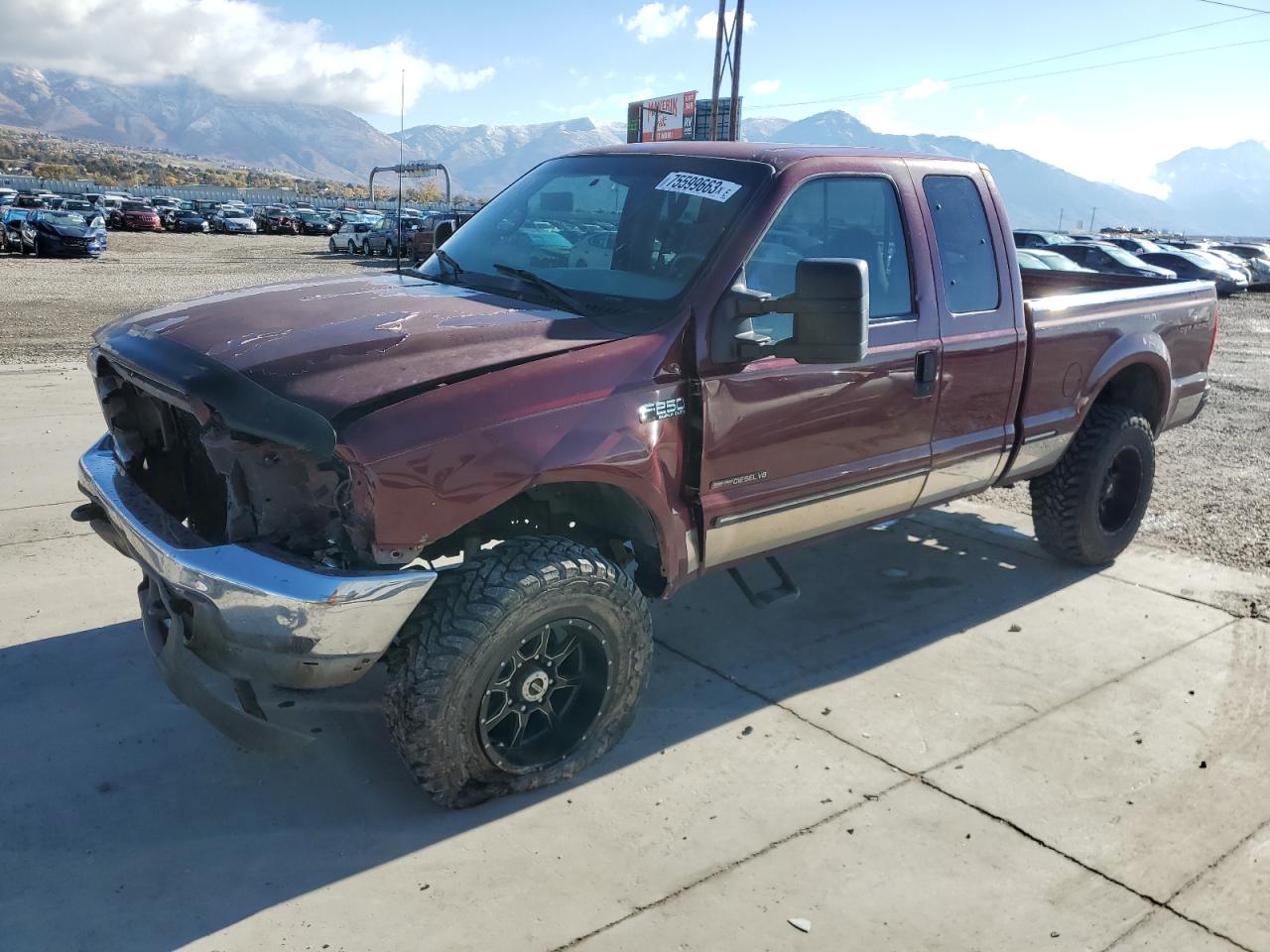 FORD F250 1999 1ftnx21f4xec14373