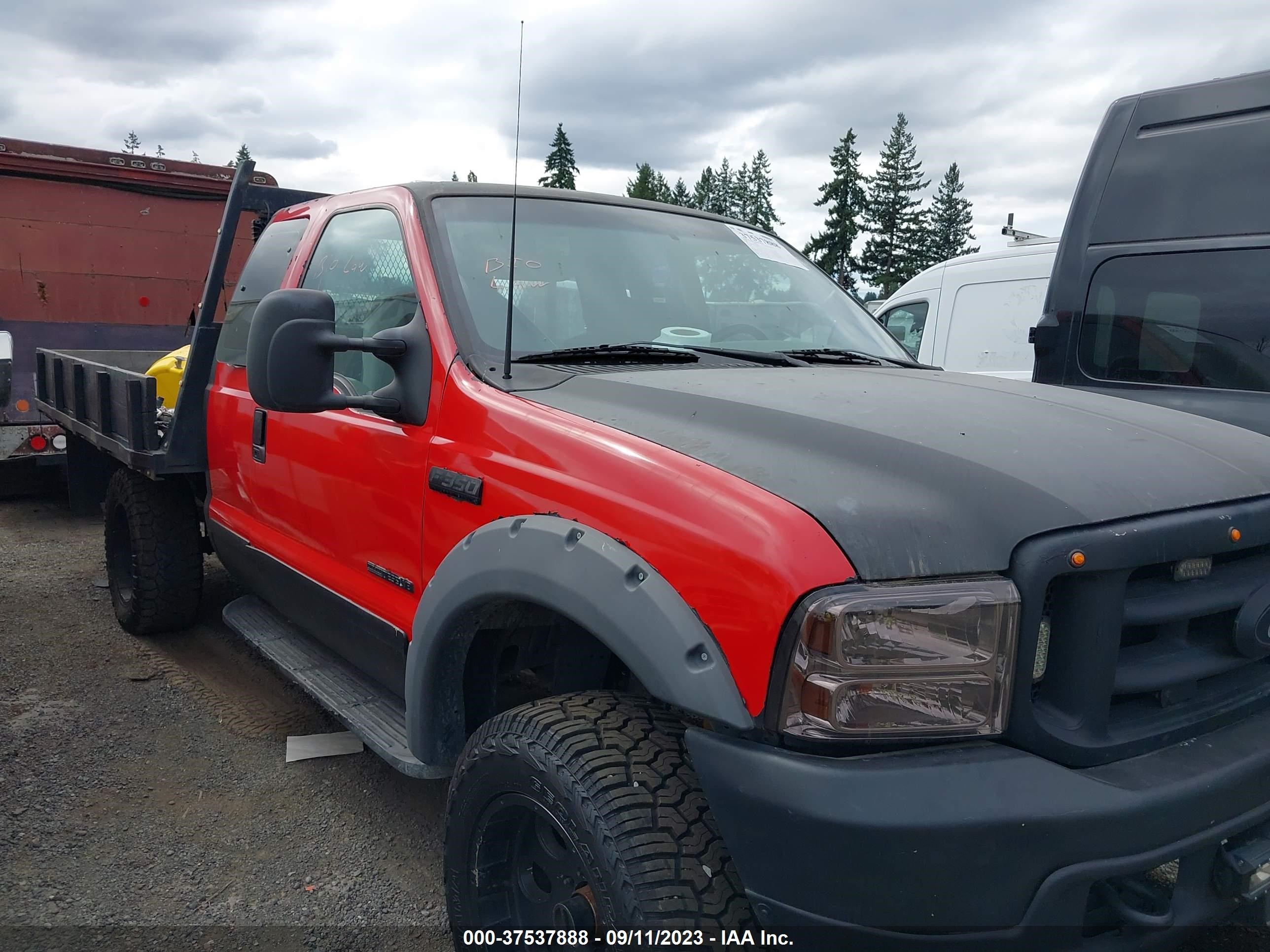 FORD F250 2001 1ftnx21f51eb82511