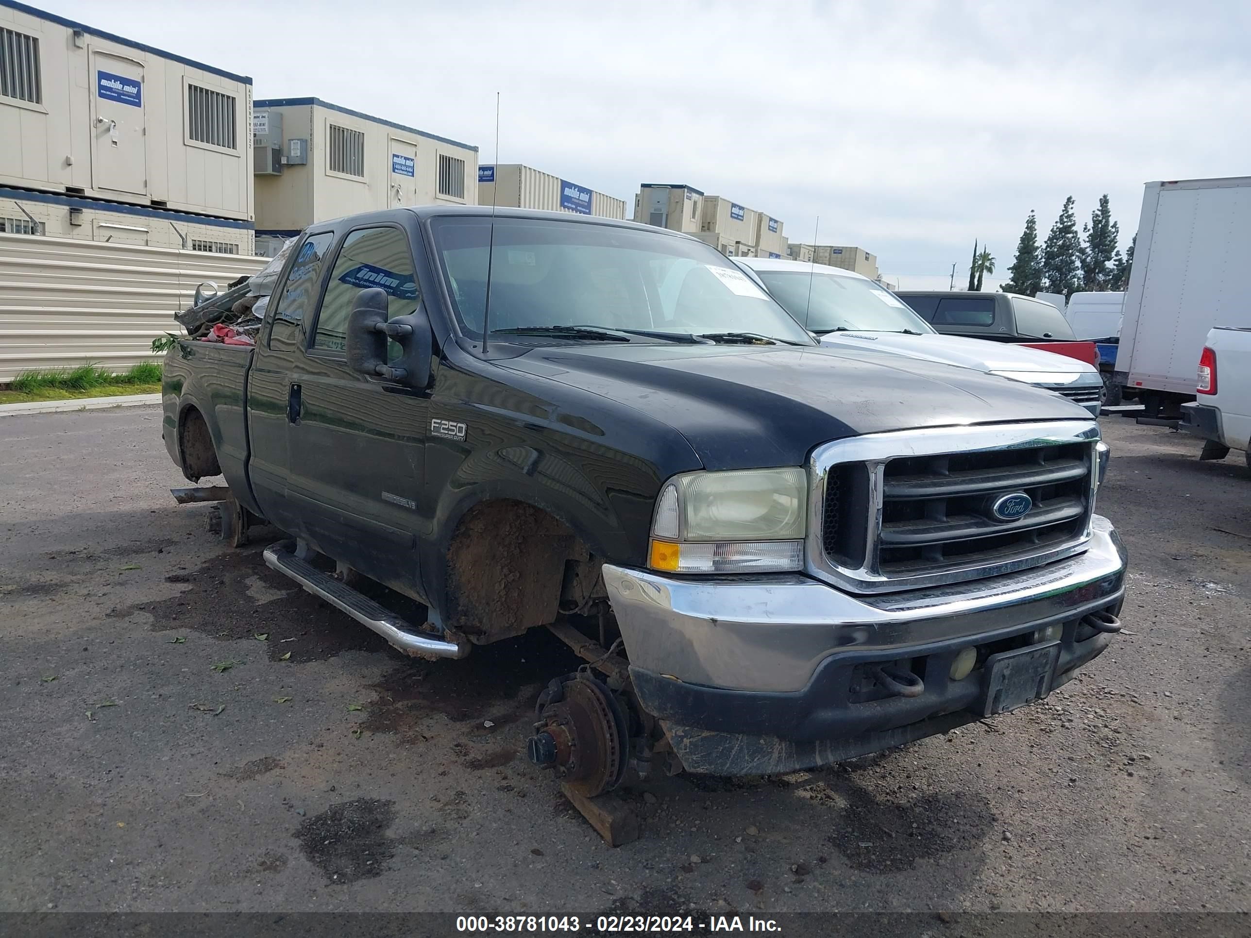 FORD F250 2002 1ftnx21f52ed03555