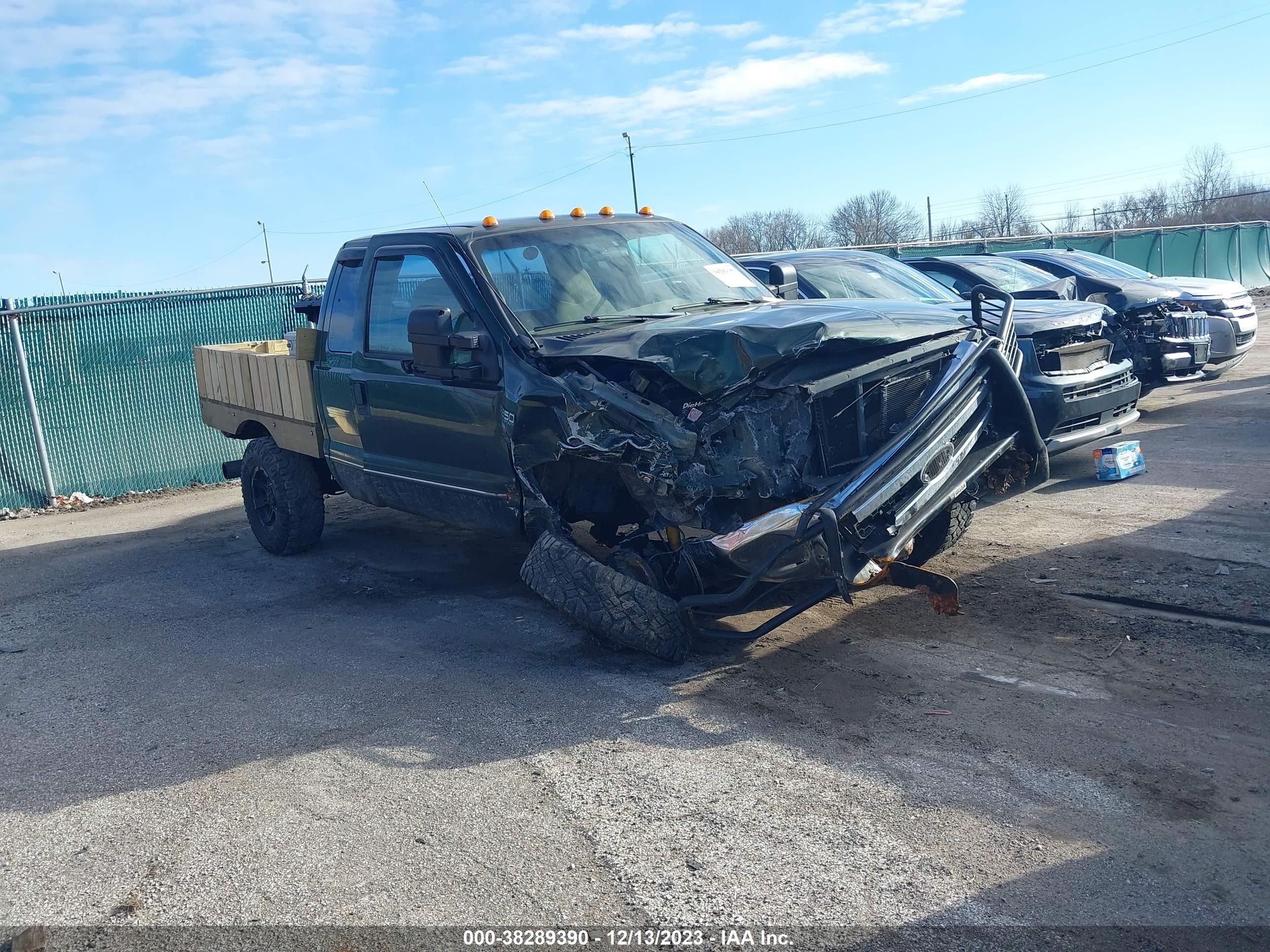 FORD F250 1999 1ftnx21f6xeb13707