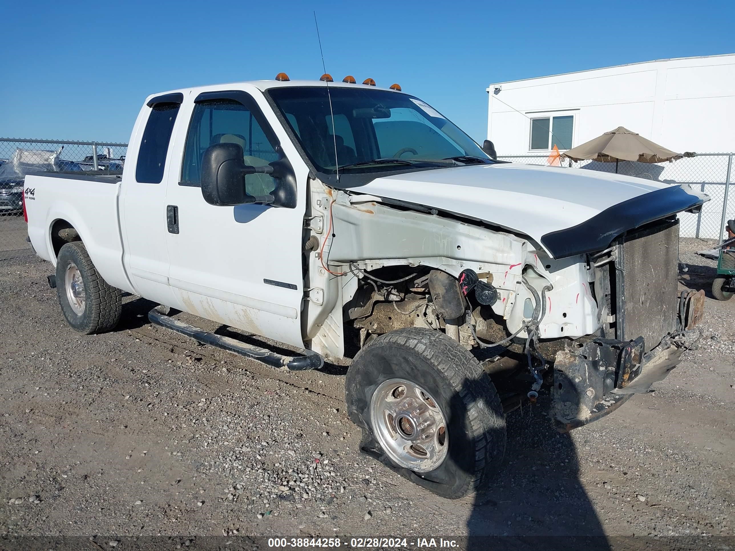 FORD F250 2001 1ftnx21f71ea82667