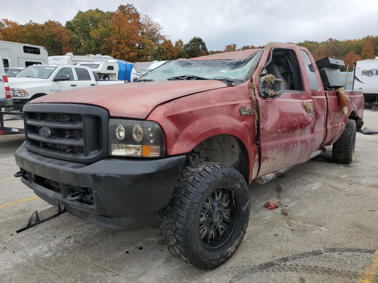 FORD F250 2001 1ftnx21f71eb11634