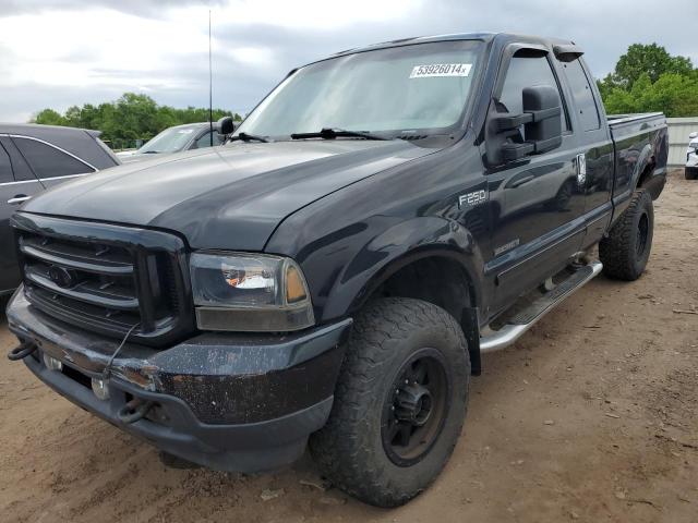 FORD F250 2002 1ftnx21f72ec87522