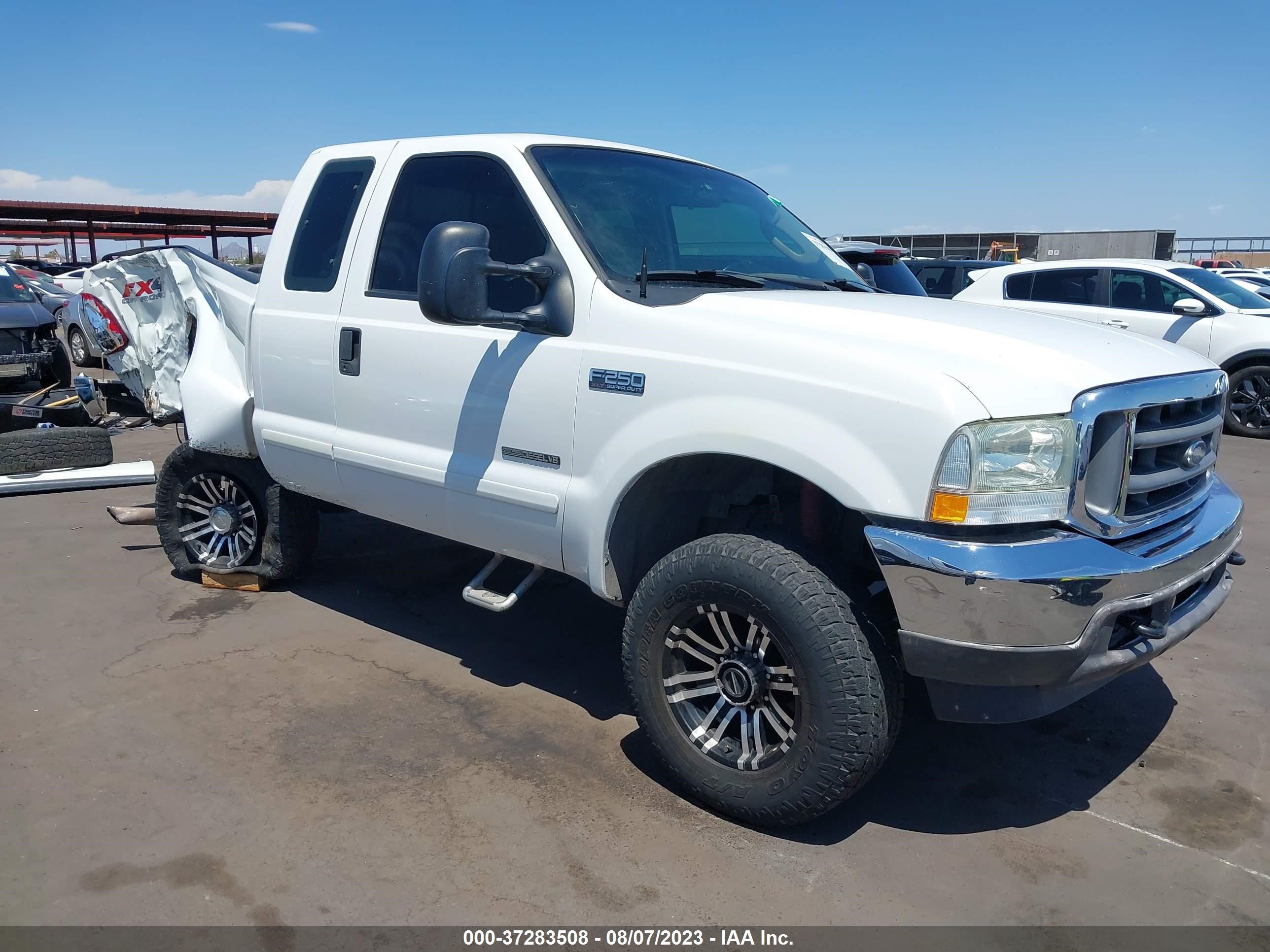 FORD F250 2003 1ftnx21f73ea48506