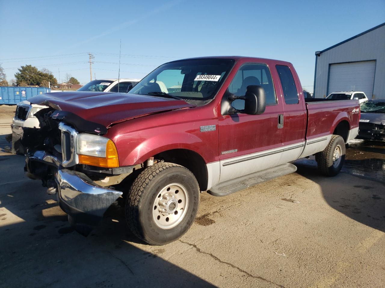 FORD F250 1999 1ftnx21f7xed35320