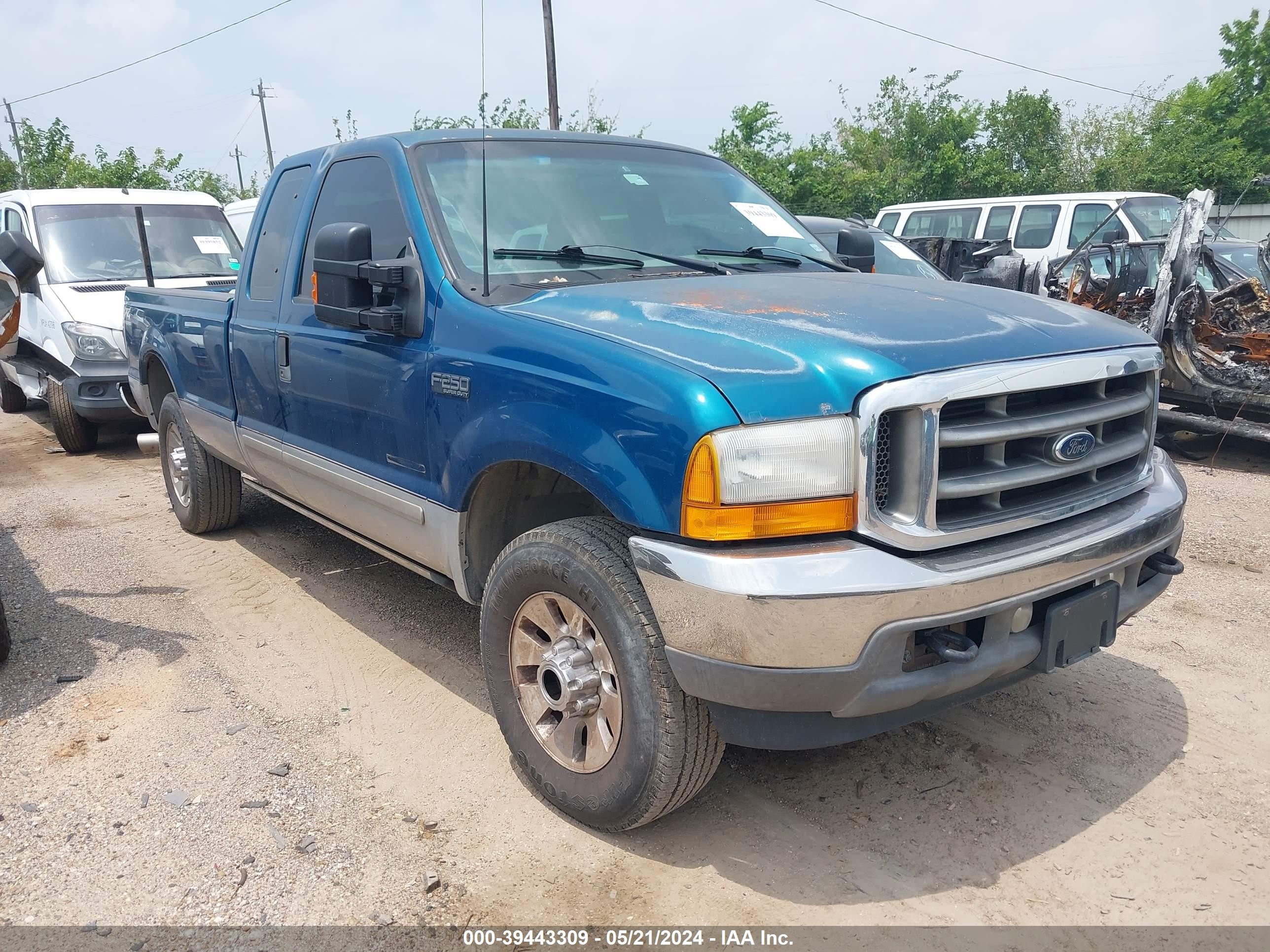 FORD F250 2001 1ftnx21f81ea95475