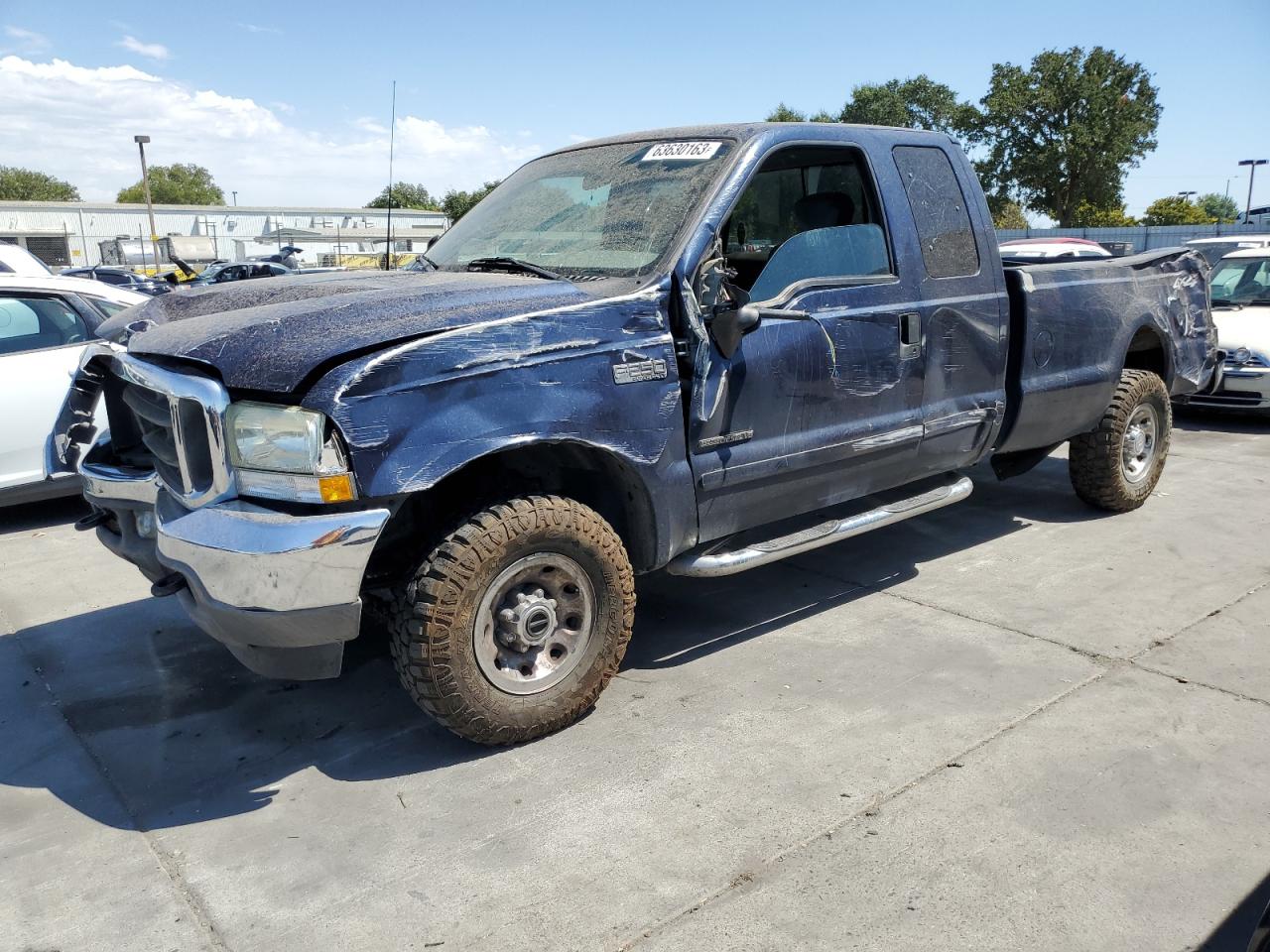 FORD F250 2002 1ftnx21f92eb81427