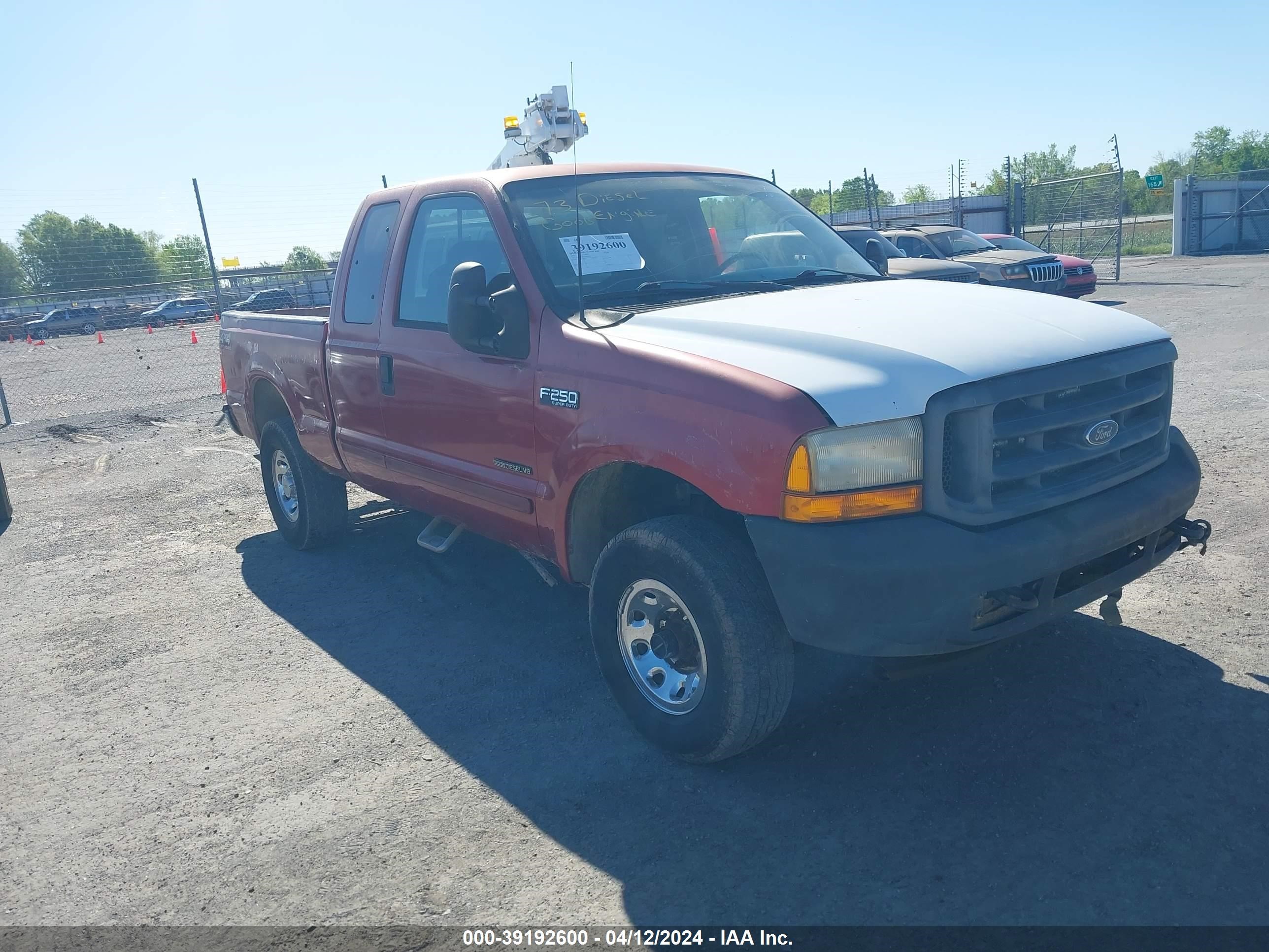 FORD F250 2002 1ftnx21f92ed65542