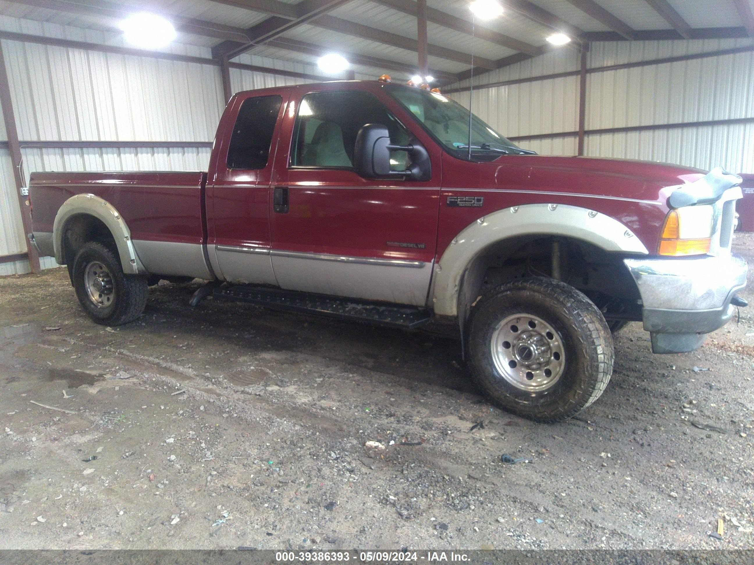 FORD F250 2000 1ftnx21f9yea62186