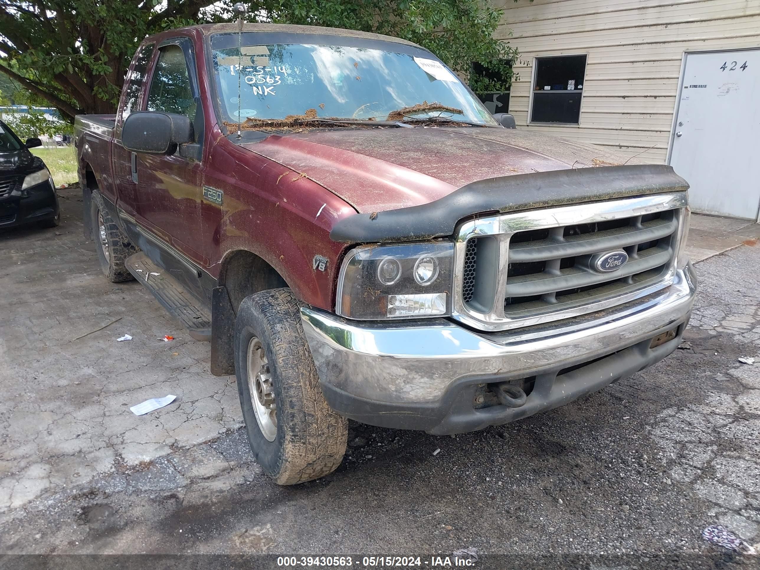 FORD F250 2000 1ftnx21l0yeb75451