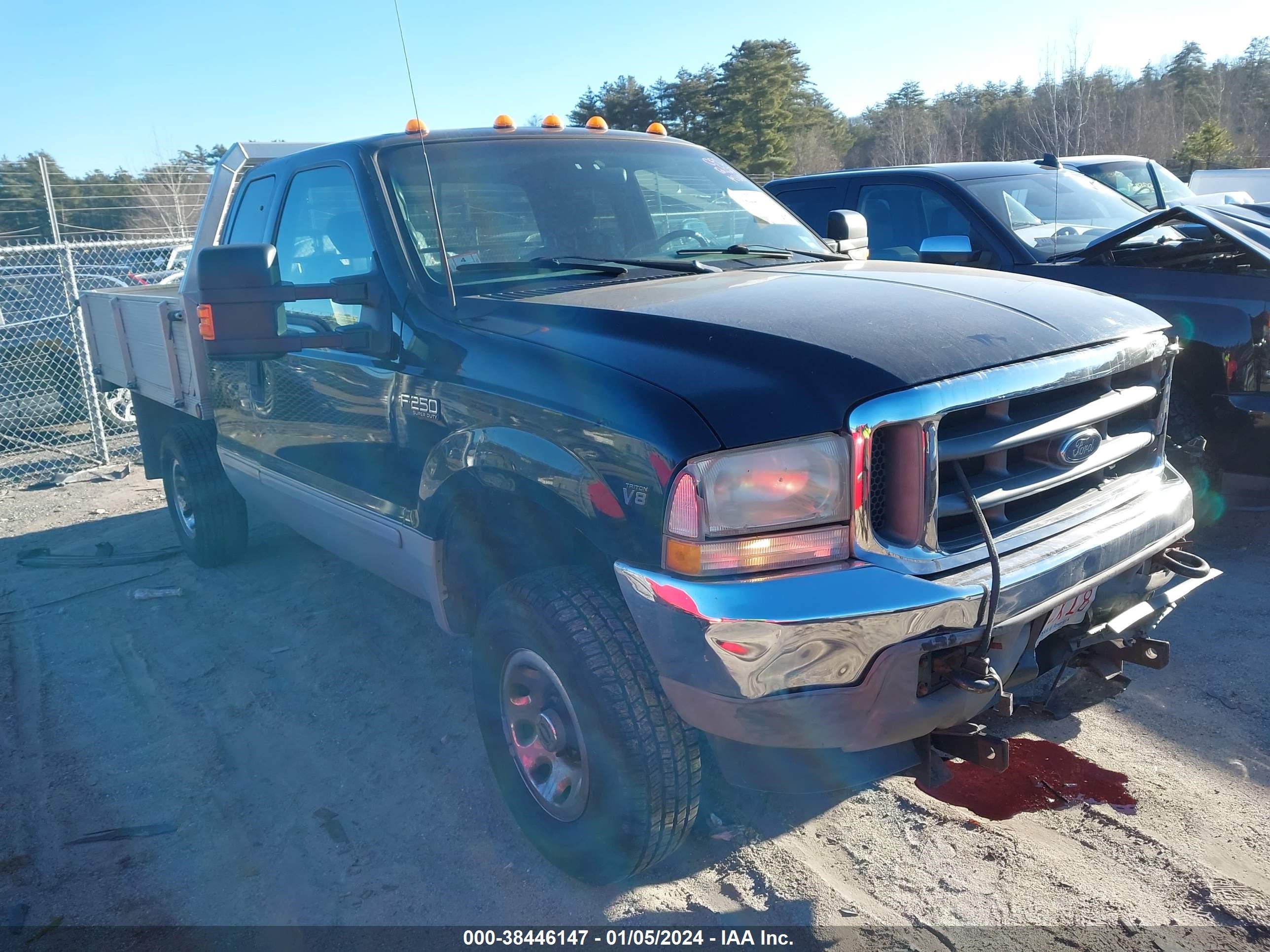 FORD F250 2002 1ftnx21l12ec98392