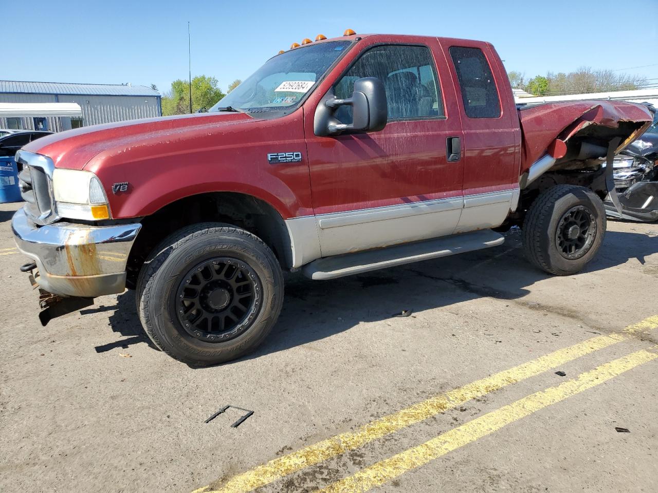 FORD F250 2002 1ftnx21l12ed05793