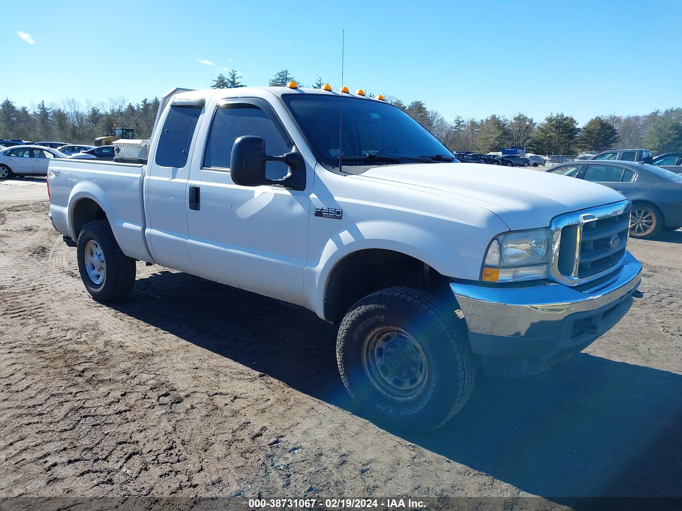 FORD F250 2003 1ftnx21l23ec45721