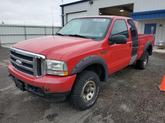 FORD F250 SUPER 2003 1ftnx21l33ec52936