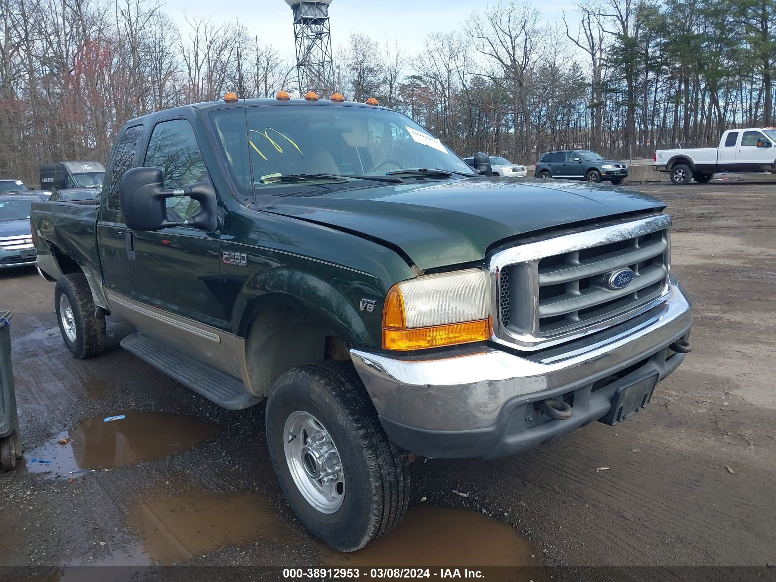 FORD F250 2000 1ftnx21l4yeb77512