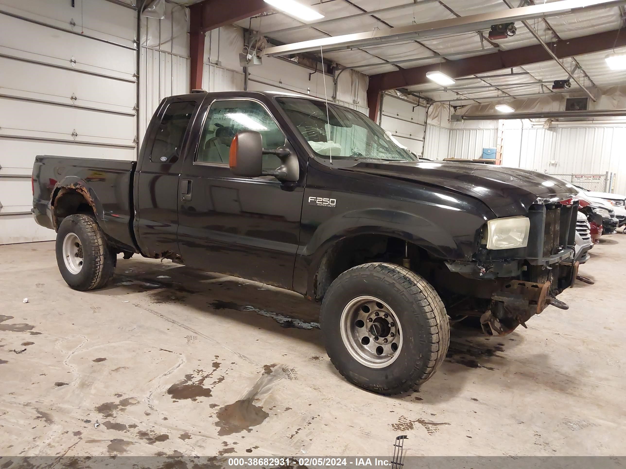 FORD F250 2004 1ftnx21l54ea34868