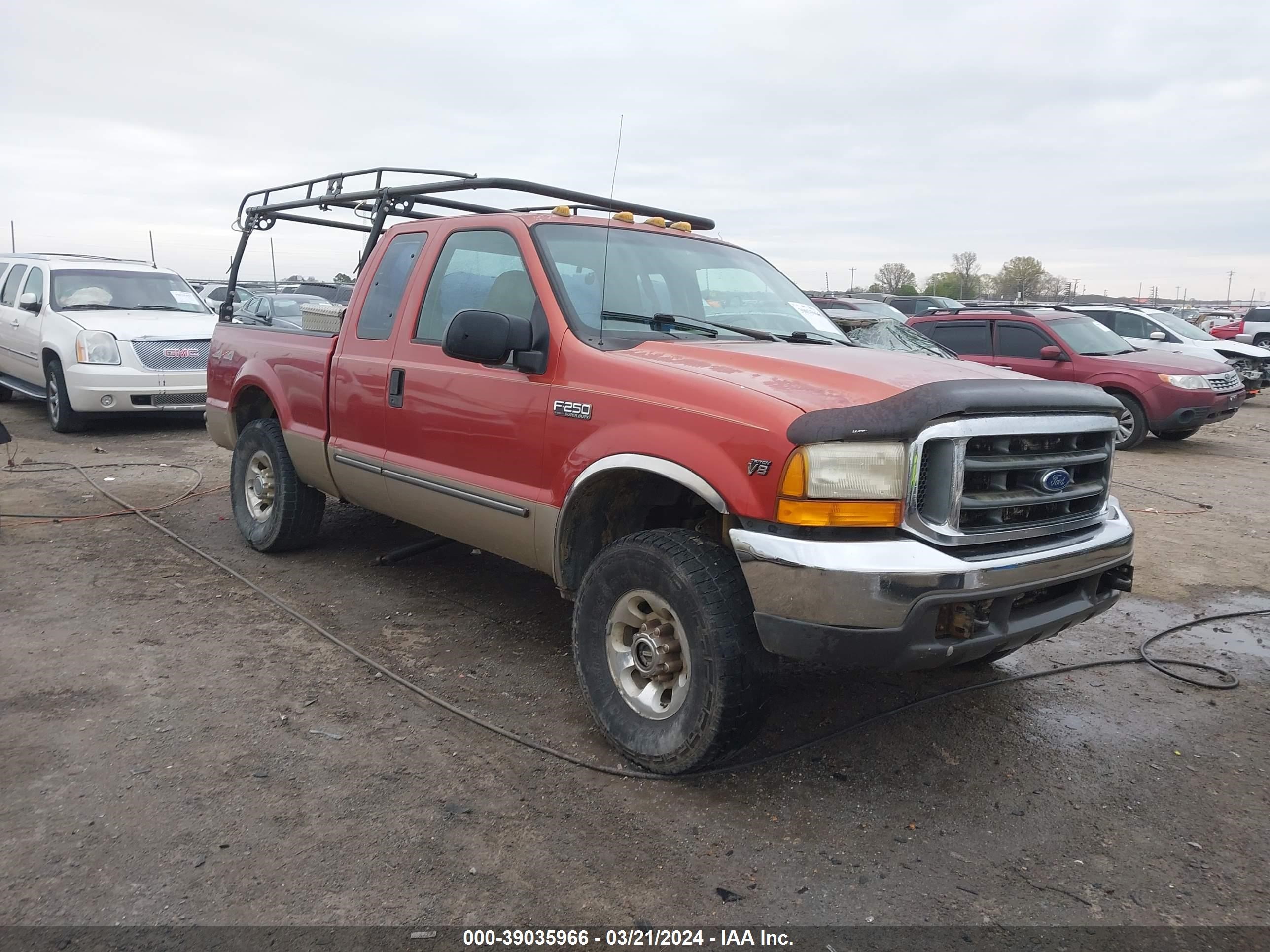 FORD F250 1999 1ftnx21l6xed90136